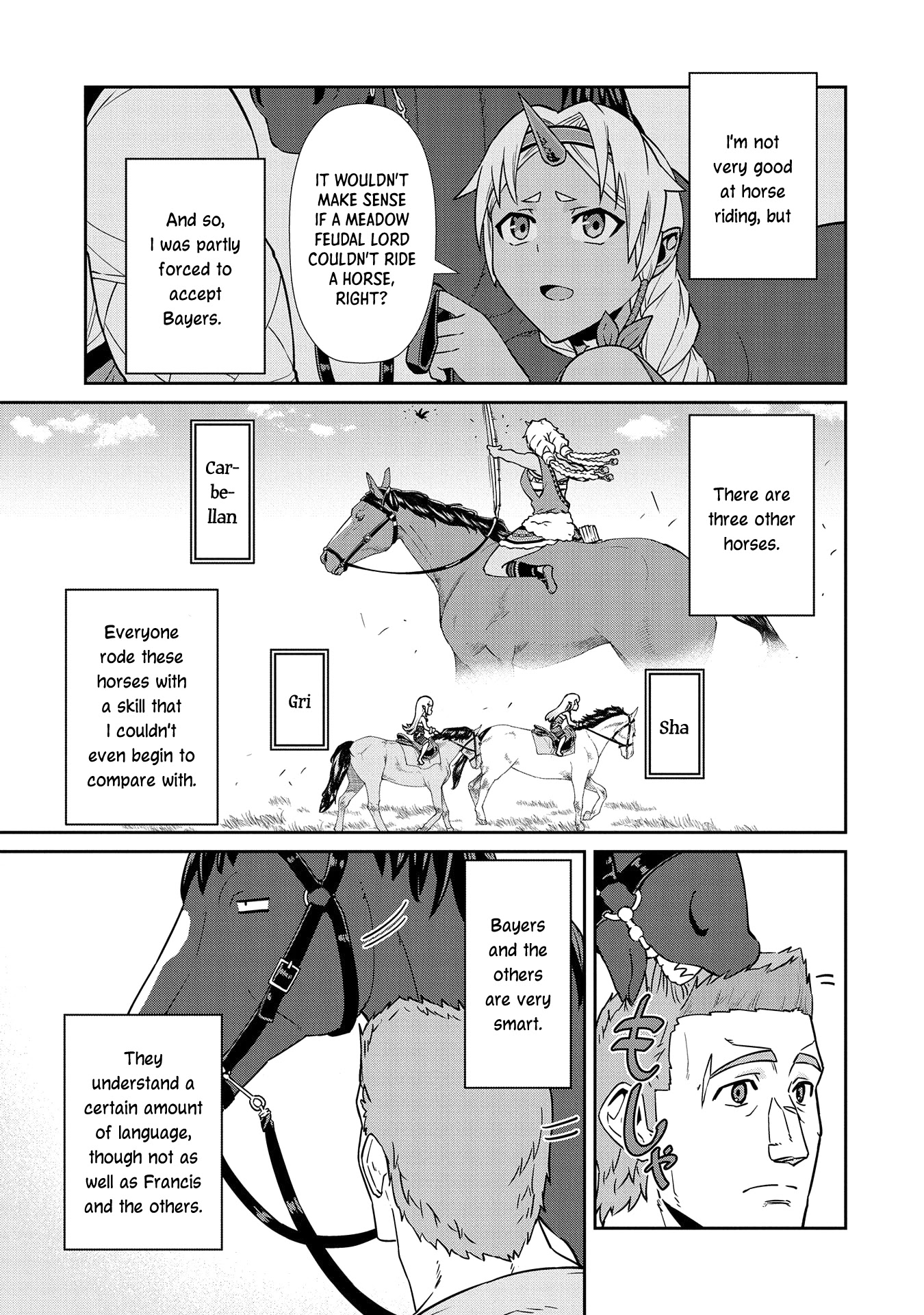 The Population Of The Frontier Owner Starts With 0. "Dias The Blue" And A Blue Horned Girl. Chapter 18 page 7 - Chapter 18