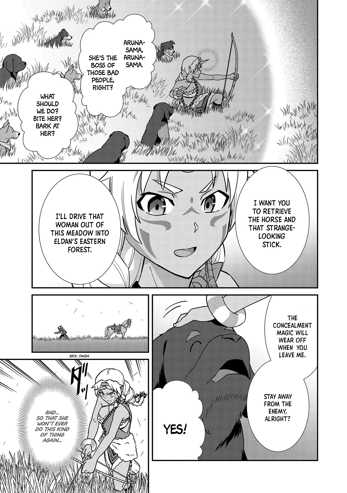 The Population Of The Frontier Owner Starts With 0. "Dias The Blue" And A Blue Horned Girl. Chapter 19 page 23 - Chapter 19