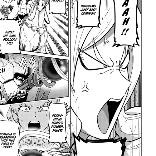The Population Of The Frontier Owner Starts With 0. "Dias The Blue" And A Blue Horned Girl. Chapter 19 cover