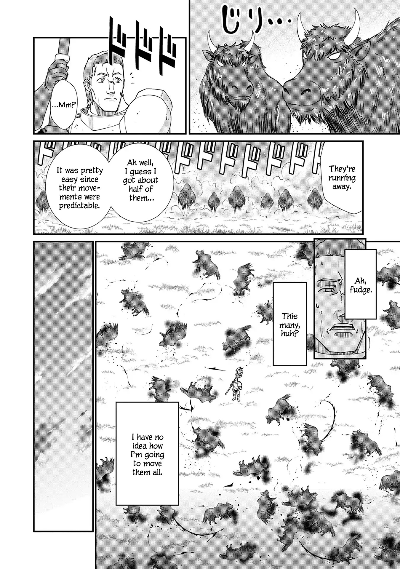 The Population Of The Frontier Owner Starts With 0. "Dias The Blue" And A Blue Horned Girl. Chapter 2 page 13 - Chapter 2