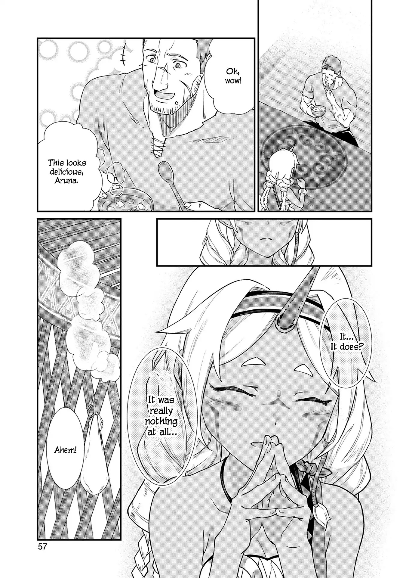 The Population Of The Frontier Owner Starts With 0. "Dias The Blue" And A Blue Horned Girl. Chapter 2 page 22 - Chapter 2
