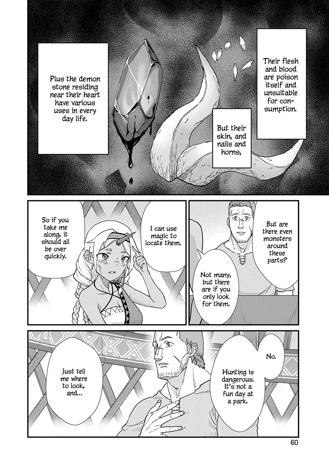 The Population Of The Frontier Owner Starts With 0. "Dias The Blue" And A Blue Horned Girl. Chapter 2 page 25 - Chapter 2
