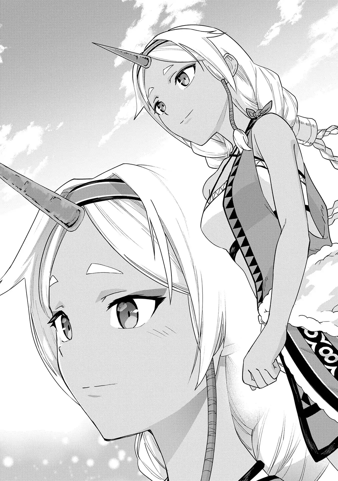 The Population Of The Frontier Owner Starts With 0. "Dias The Blue" And A Blue Horned Girl. Chapter 2 page 29 - Chapter 2