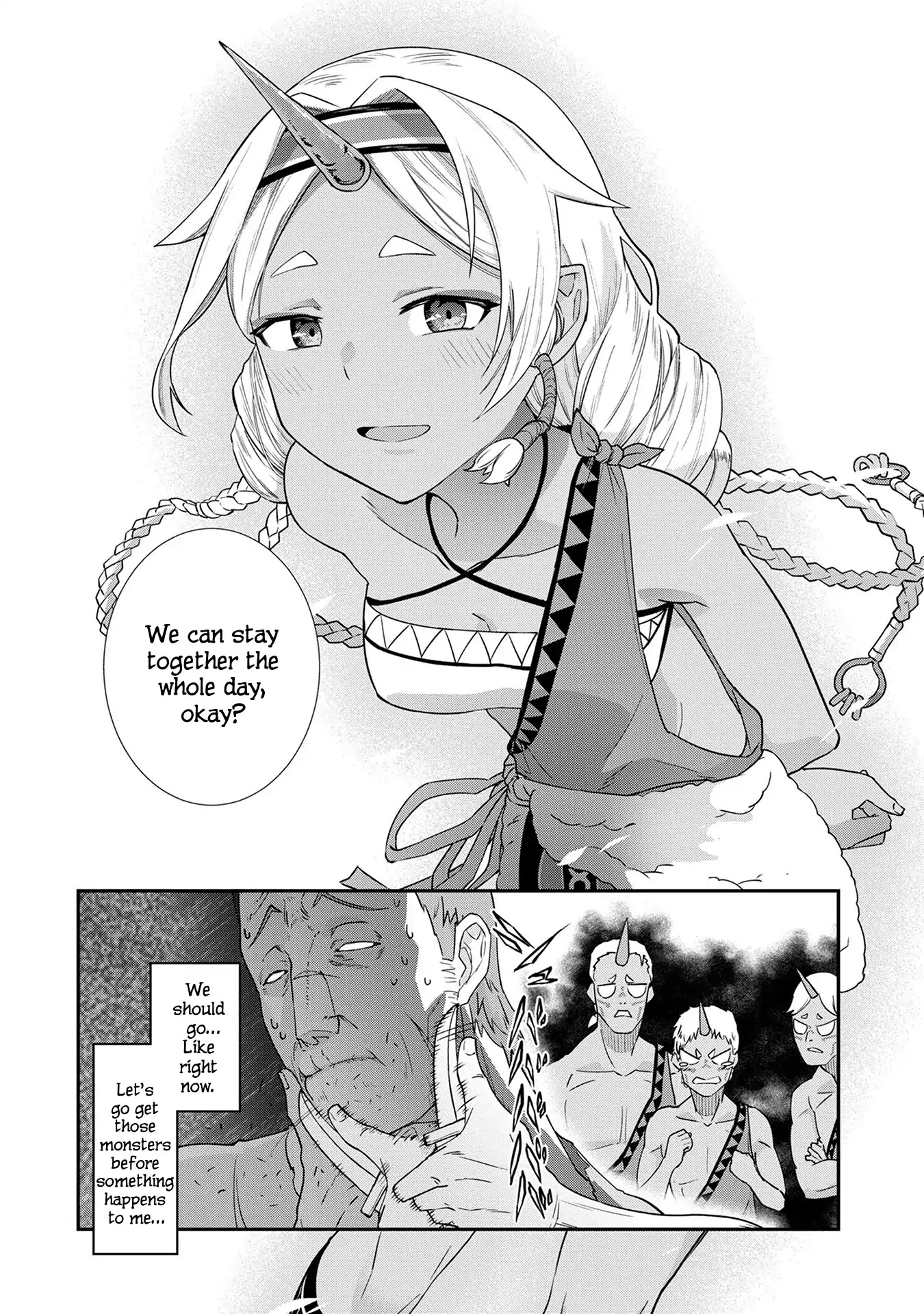 The Population Of The Frontier Owner Starts With 0. "Dias The Blue" And A Blue Horned Girl. Chapter 2 page 31 - Chapter 2