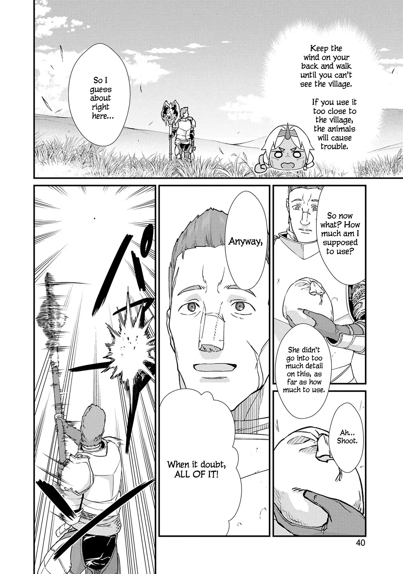 The Population Of The Frontier Owner Starts With 0. "Dias The Blue" And A Blue Horned Girl. Chapter 2 page 6 - Chapter 2
