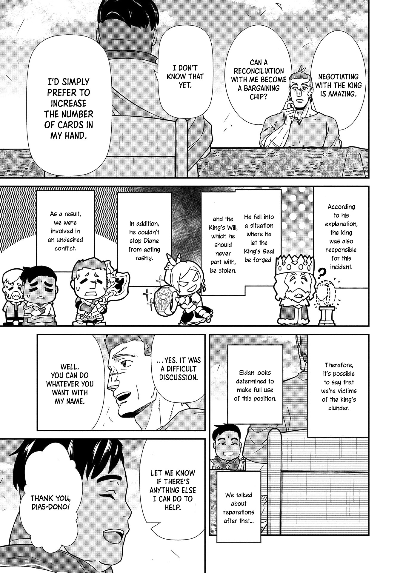 The Population Of The Frontier Owner Starts With 0. "Dias The Blue" And A Blue Horned Girl. Chapter 20 page 10 - Chapter 20