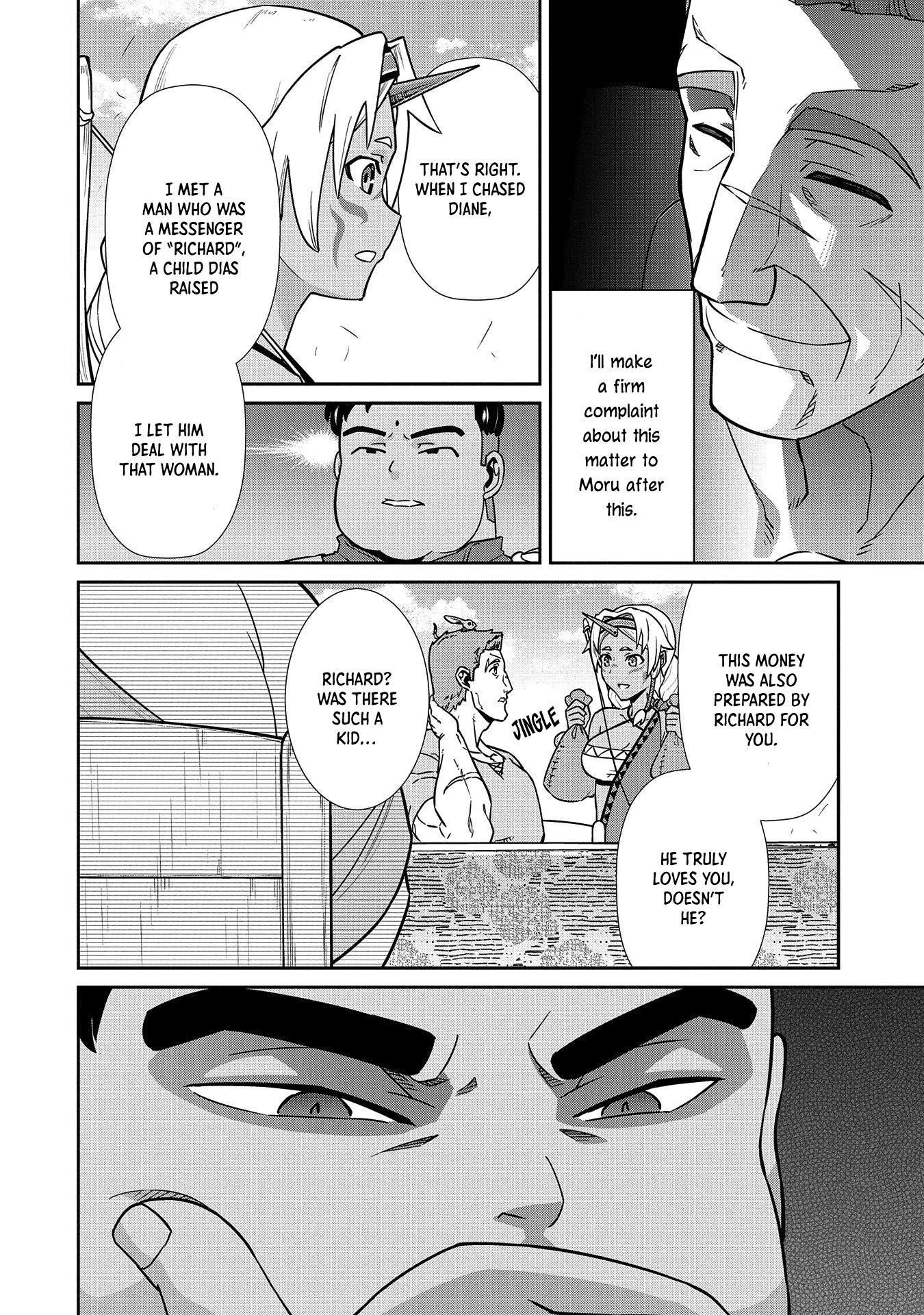 The Population Of The Frontier Owner Starts With 0. "Dias The Blue" And A Blue Horned Girl. Chapter 20 page 13 - Chapter 20
