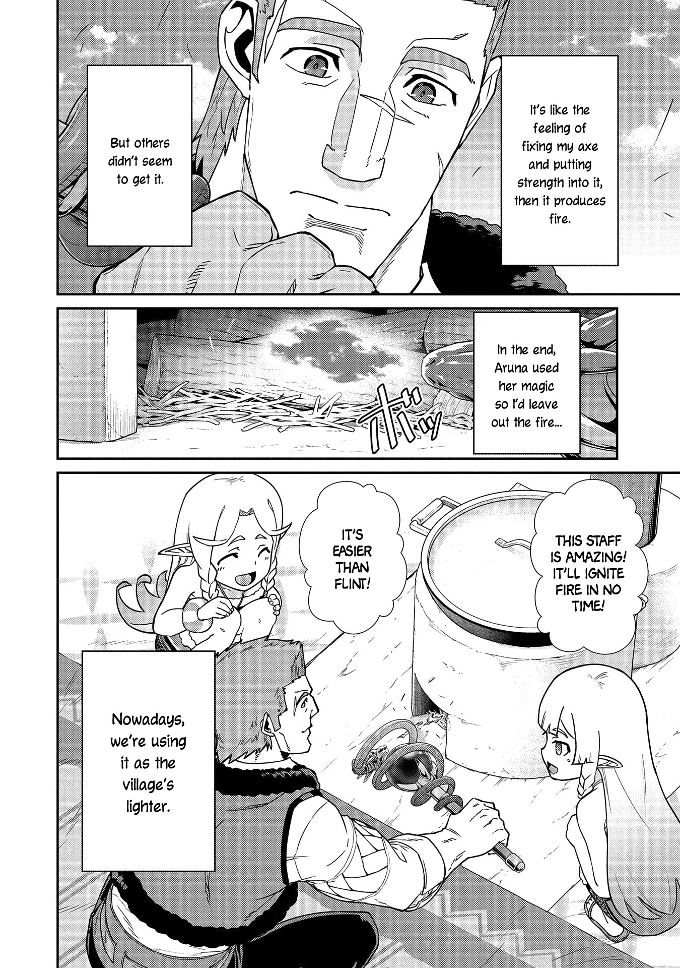 The Population Of The Frontier Owner Starts With 0. "Dias The Blue" And A Blue Horned Girl. Chapter 20 page 23 - Chapter 20