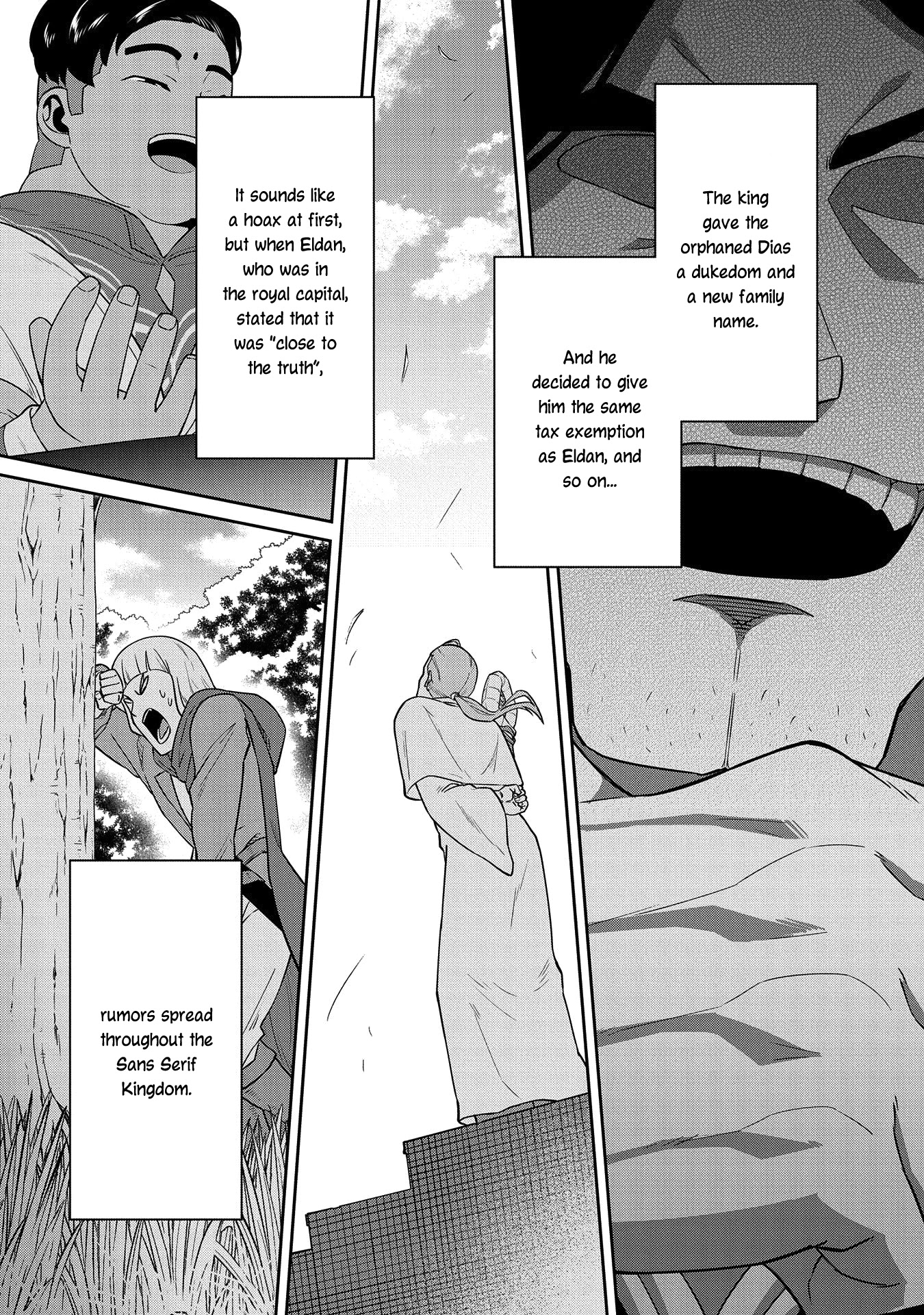 The Population Of The Frontier Owner Starts With 0. "Dias The Blue" And A Blue Horned Girl. Chapter 20 page 30 - Chapter 20