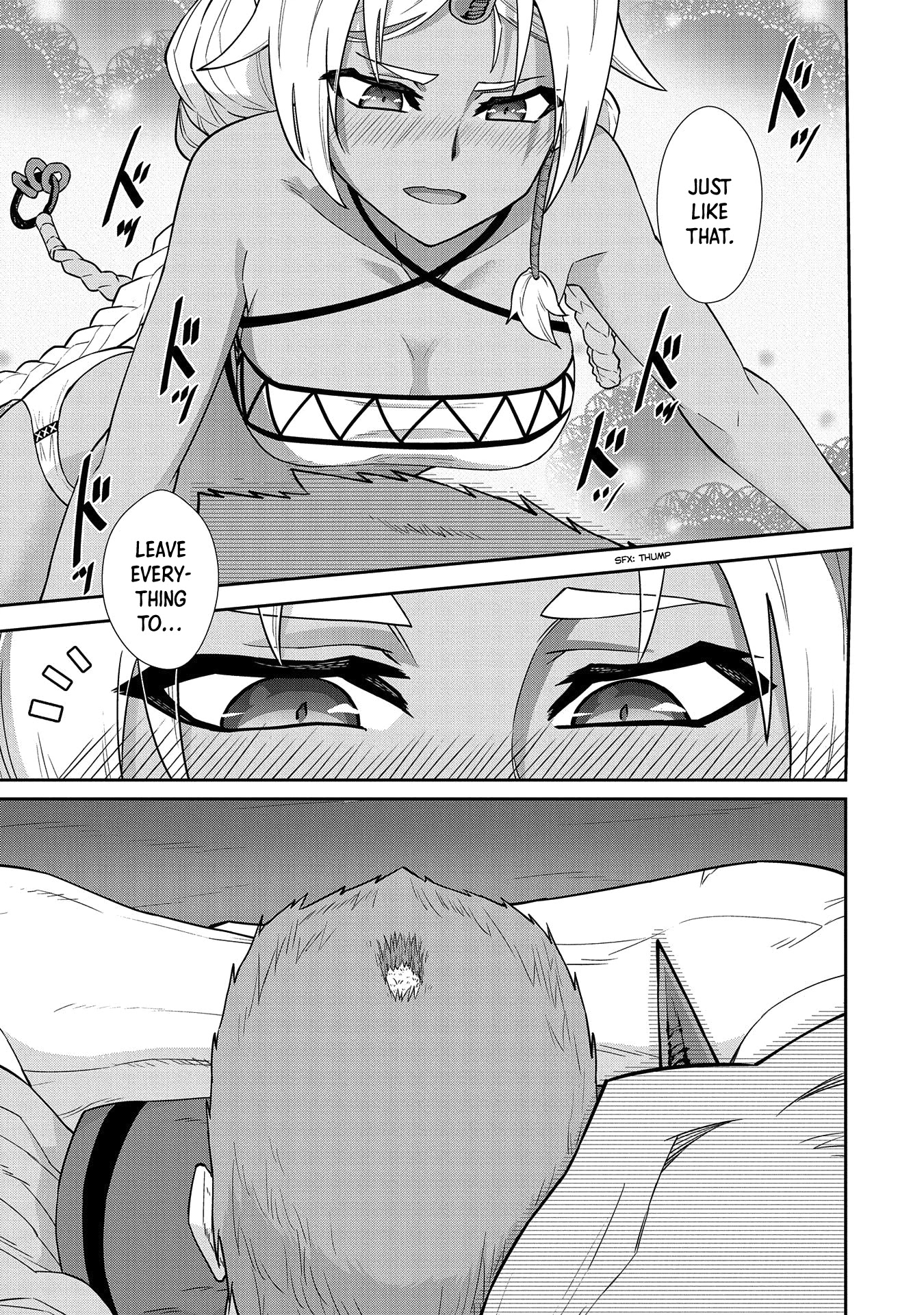The Population Of The Frontier Owner Starts With 0. "Dias The Blue" And A Blue Horned Girl. Chapter 20 page 34 - Chapter 20