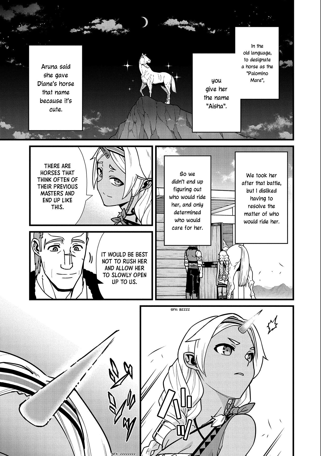 The Population Of The Frontier Owner Starts With 0. "Dias The Blue" And A Blue Horned Girl. Chapter 21 page 10 - Chapter 21