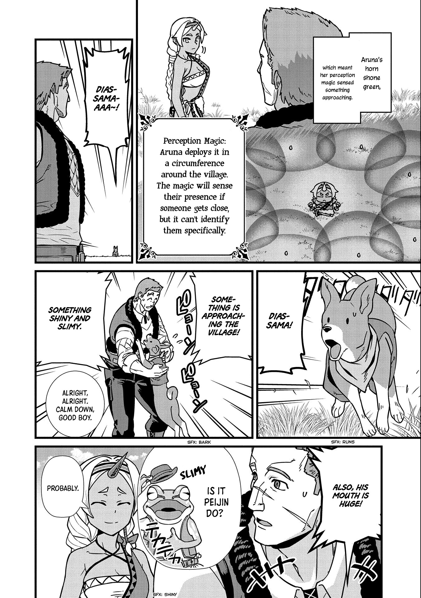 The Population Of The Frontier Owner Starts With 0. "Dias The Blue" And A Blue Horned Girl. Chapter 21 page 11 - Chapter 21