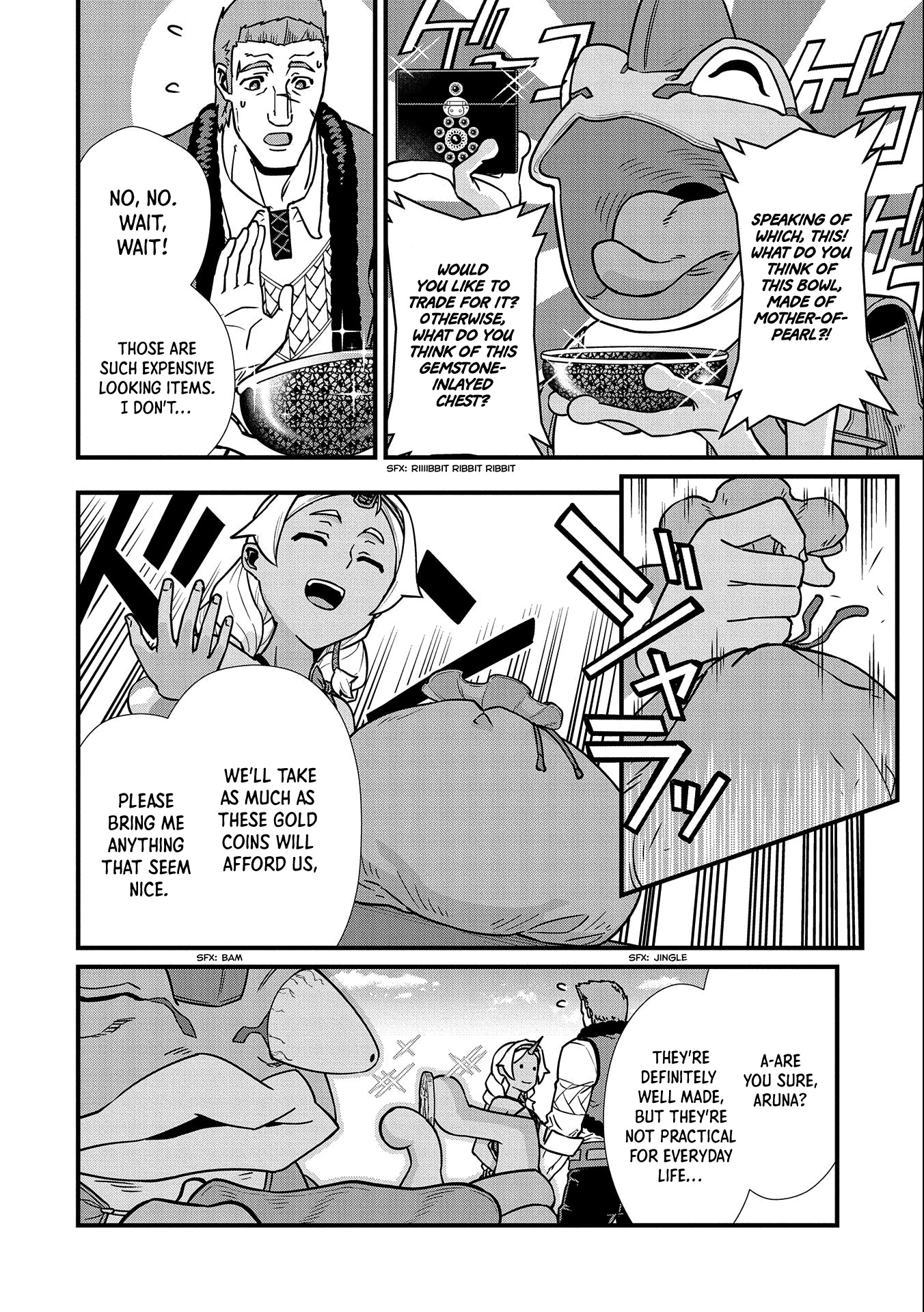 The Population Of The Frontier Owner Starts With 0. "Dias The Blue" And A Blue Horned Girl. Chapter 21 page 18 - Chapter 21