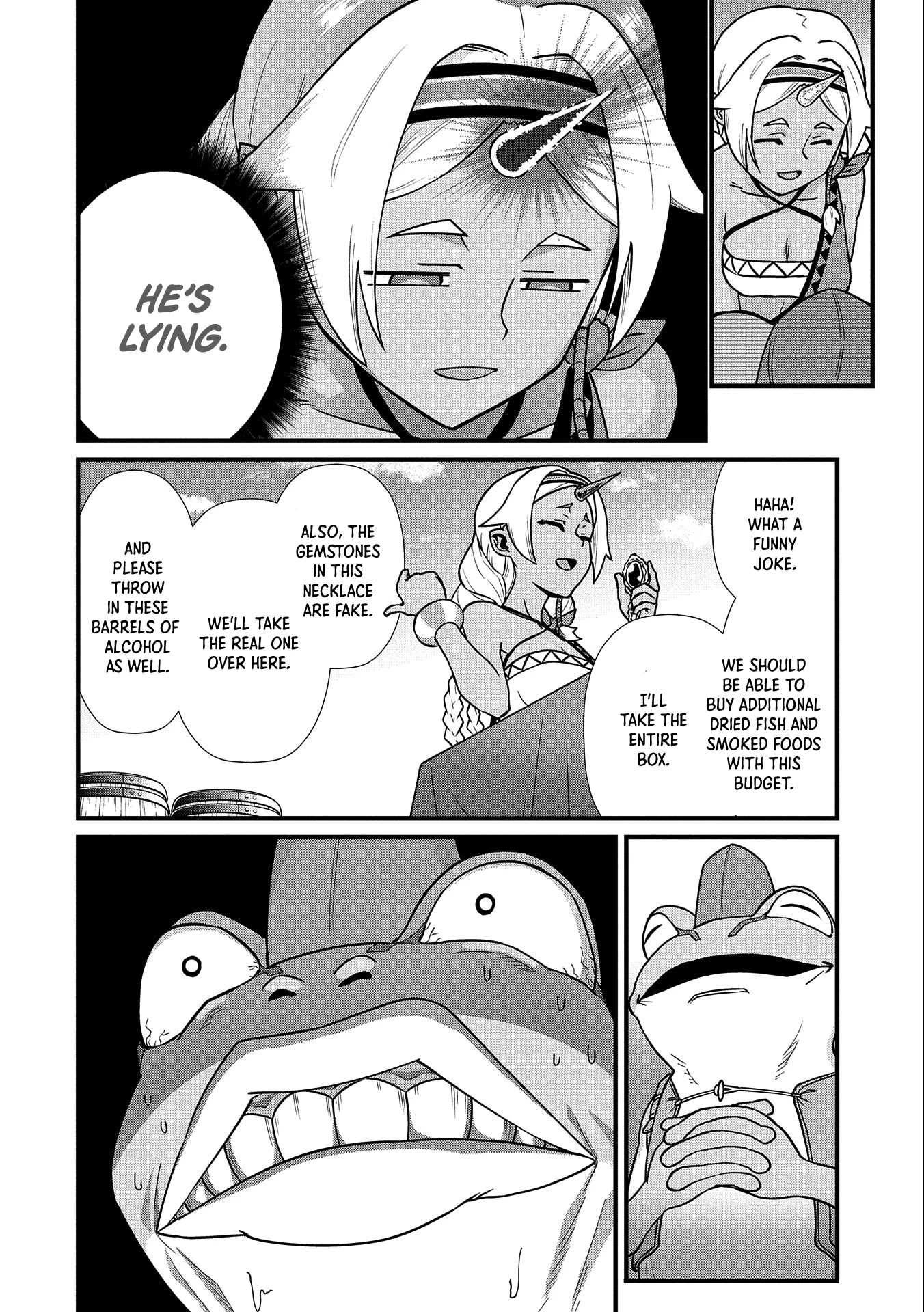 The Population Of The Frontier Owner Starts With 0. "Dias The Blue" And A Blue Horned Girl. Chapter 21 page 20 - Chapter 21