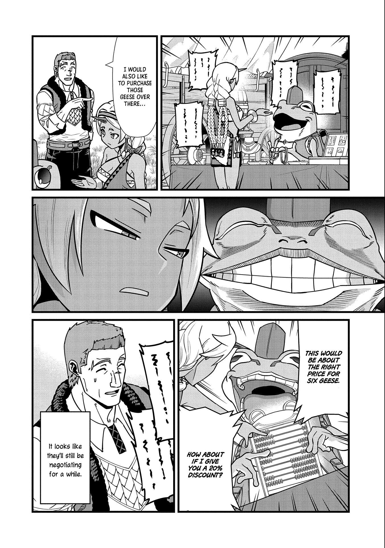 The Population Of The Frontier Owner Starts With 0. "Dias The Blue" And A Blue Horned Girl. Chapter 21 page 24 - Chapter 21