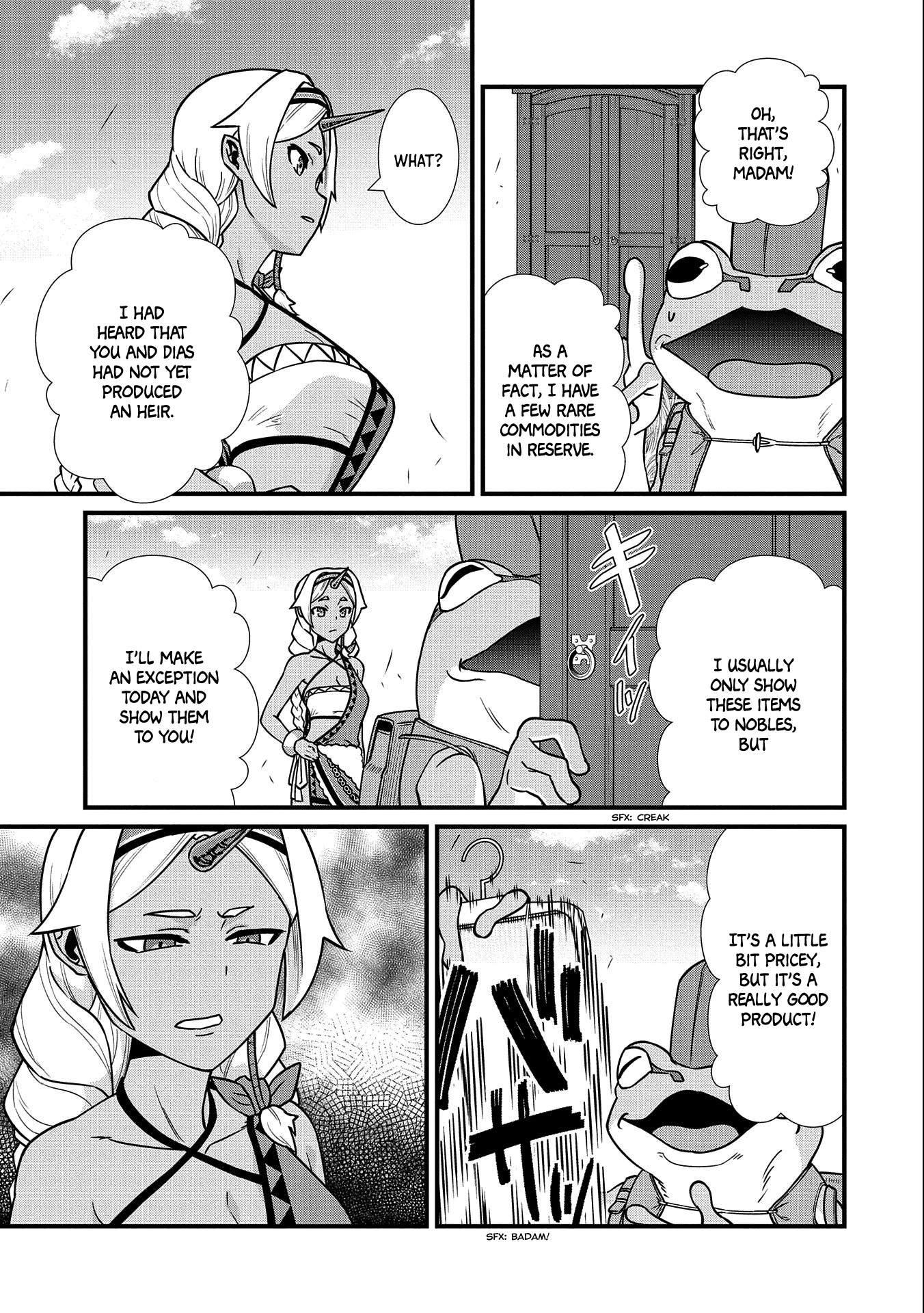 The Population Of The Frontier Owner Starts With 0. "Dias The Blue" And A Blue Horned Girl. Chapter 21 page 25 - Chapter 21