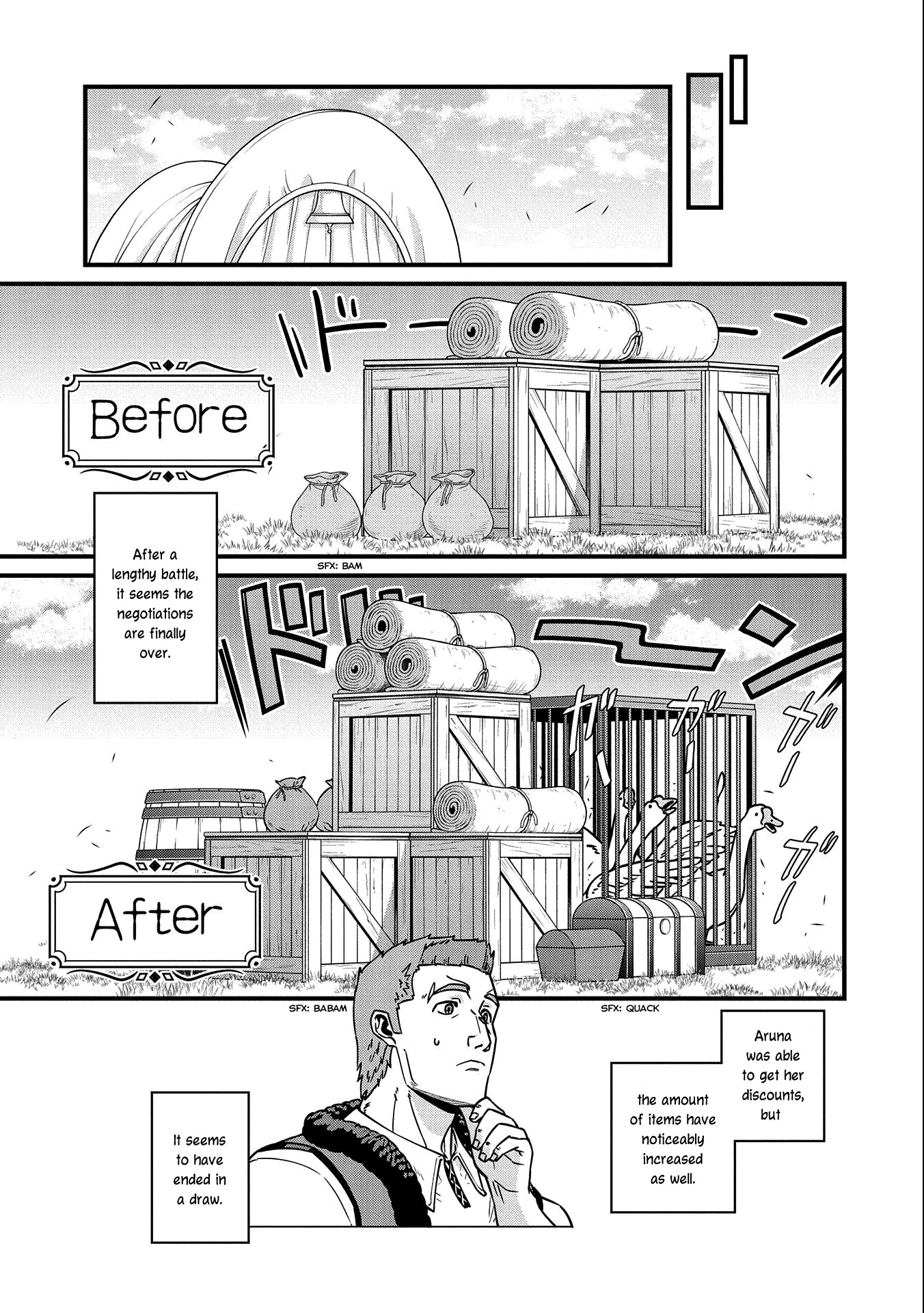 The Population Of The Frontier Owner Starts With 0. "Dias The Blue" And A Blue Horned Girl. Chapter 21 page 27 - Chapter 21