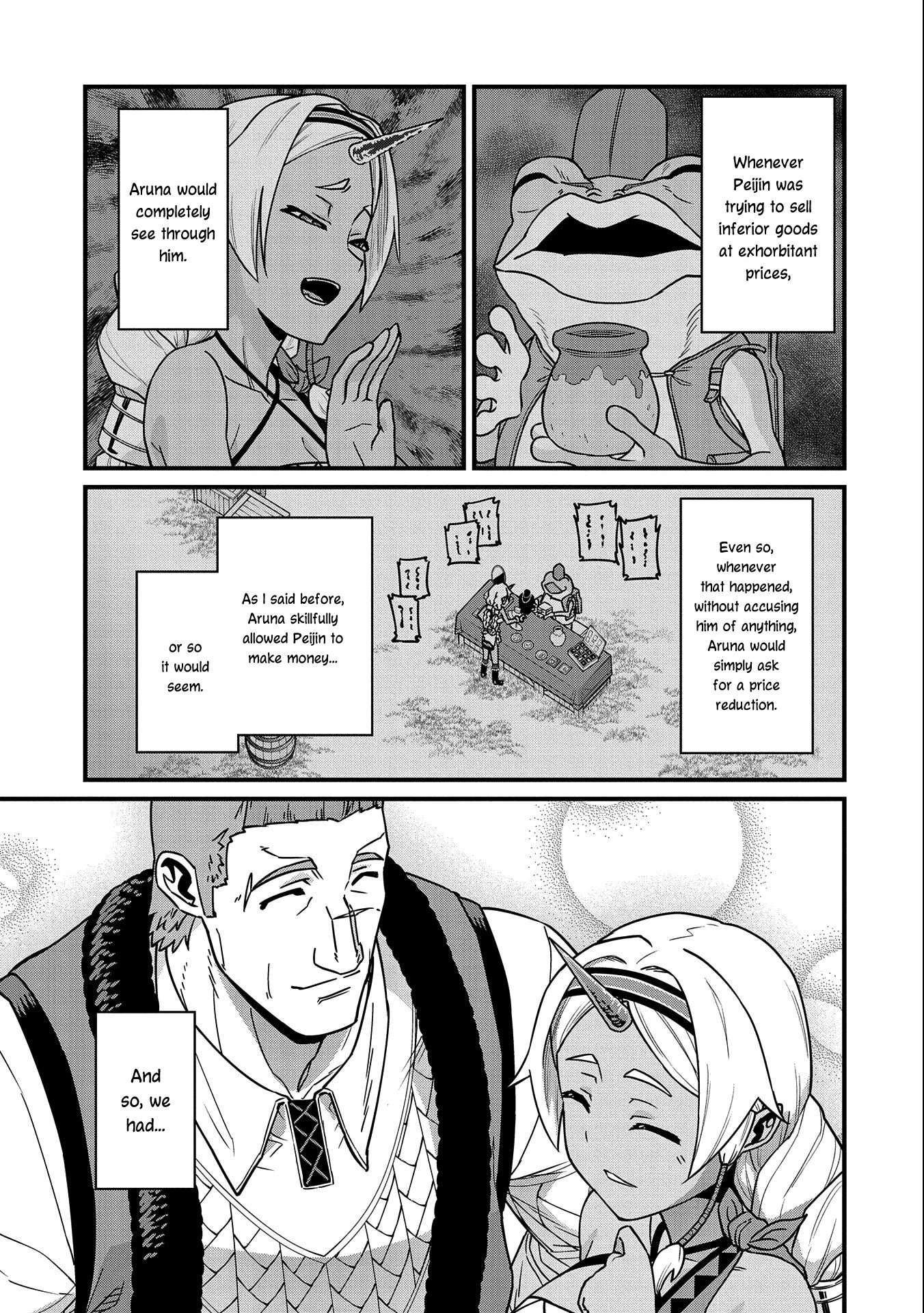 The Population Of The Frontier Owner Starts With 0. "Dias The Blue" And A Blue Horned Girl. Chapter 21 page 29 - Chapter 21