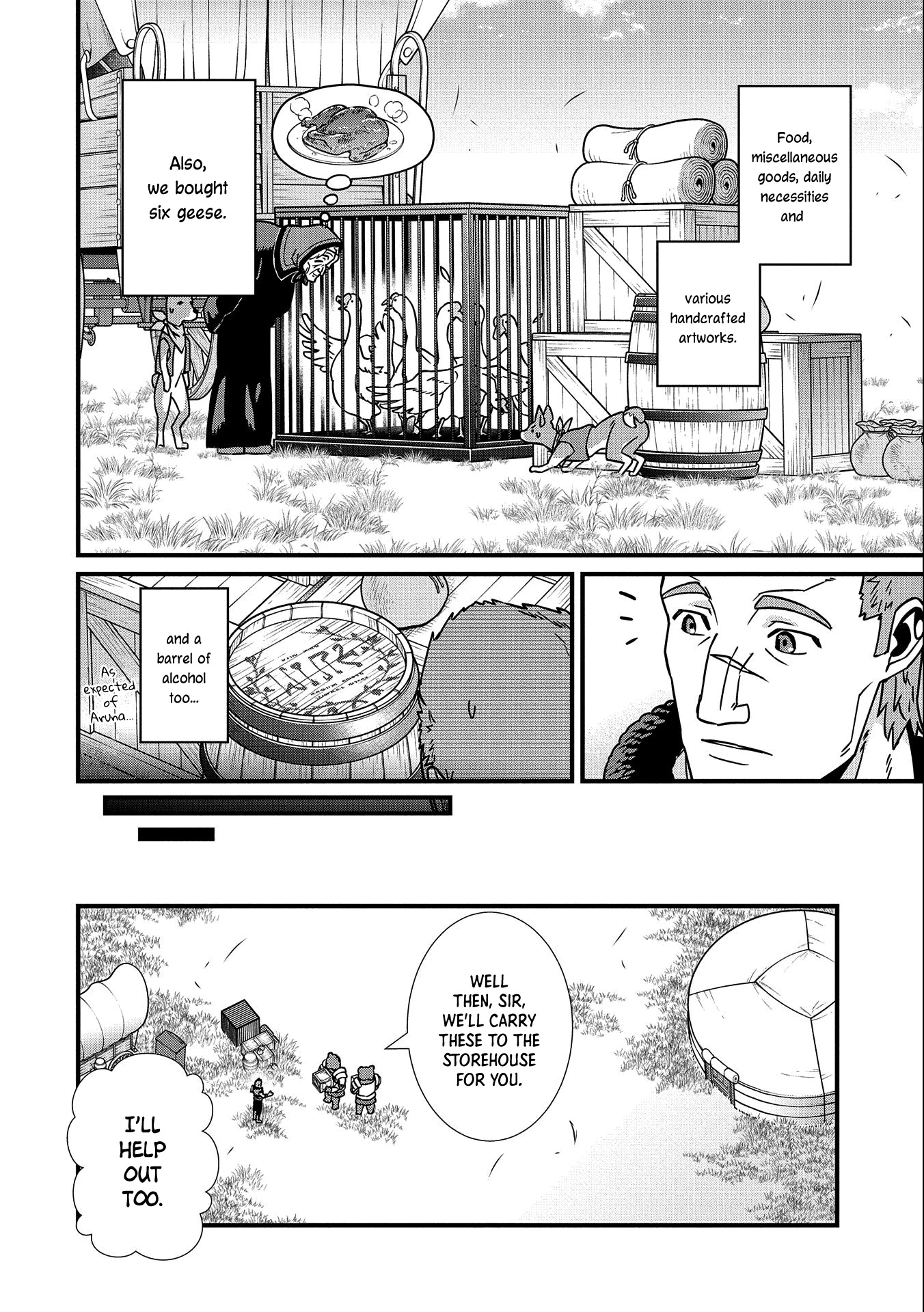 The Population Of The Frontier Owner Starts With 0. "Dias The Blue" And A Blue Horned Girl. Chapter 21 page 30 - Chapter 21