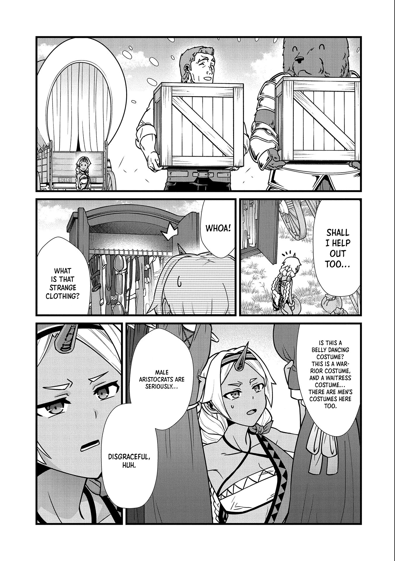 The Population Of The Frontier Owner Starts With 0. "Dias The Blue" And A Blue Horned Girl. Chapter 21 page 31 - Chapter 21