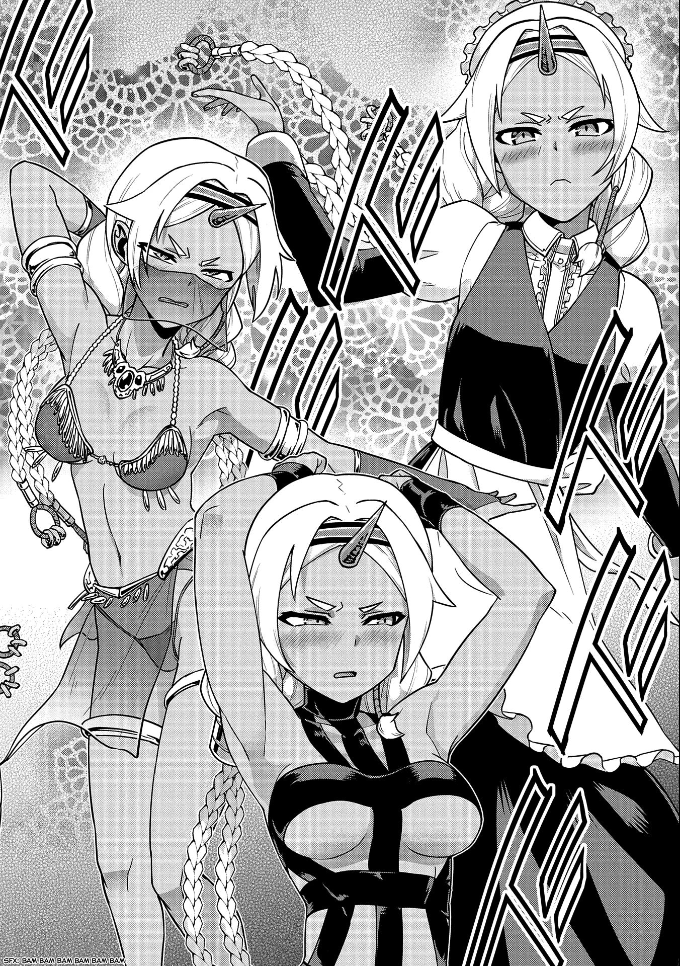 The Population Of The Frontier Owner Starts With 0. "Dias The Blue" And A Blue Horned Girl. Chapter 21 page 32 - Chapter 21