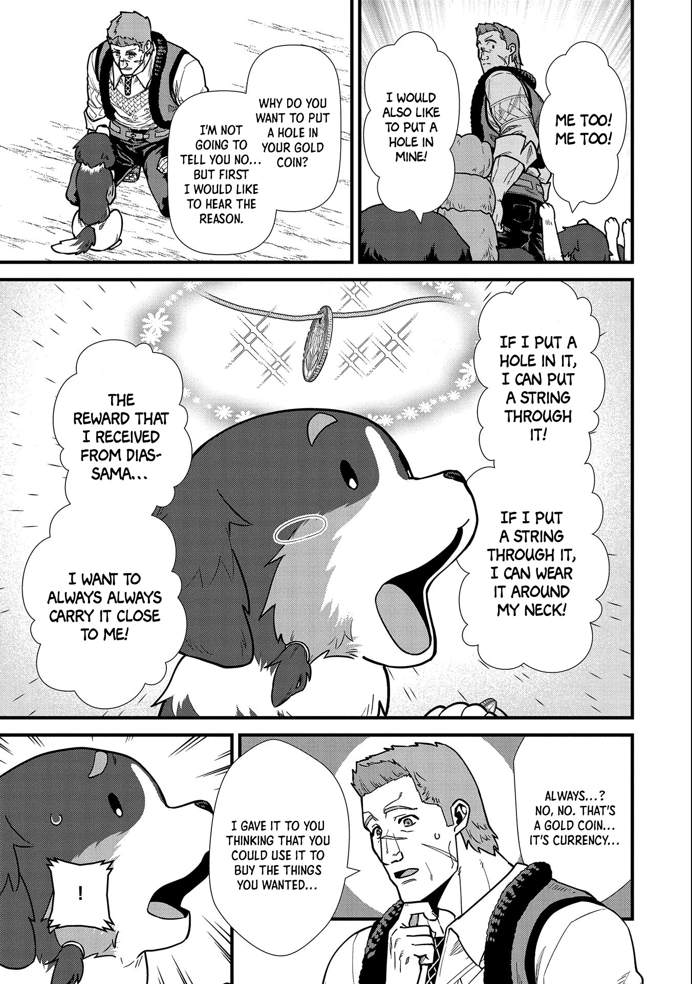 The Population Of The Frontier Owner Starts With 0. "Dias The Blue" And A Blue Horned Girl. Chapter 22 page 12 - Chapter 22