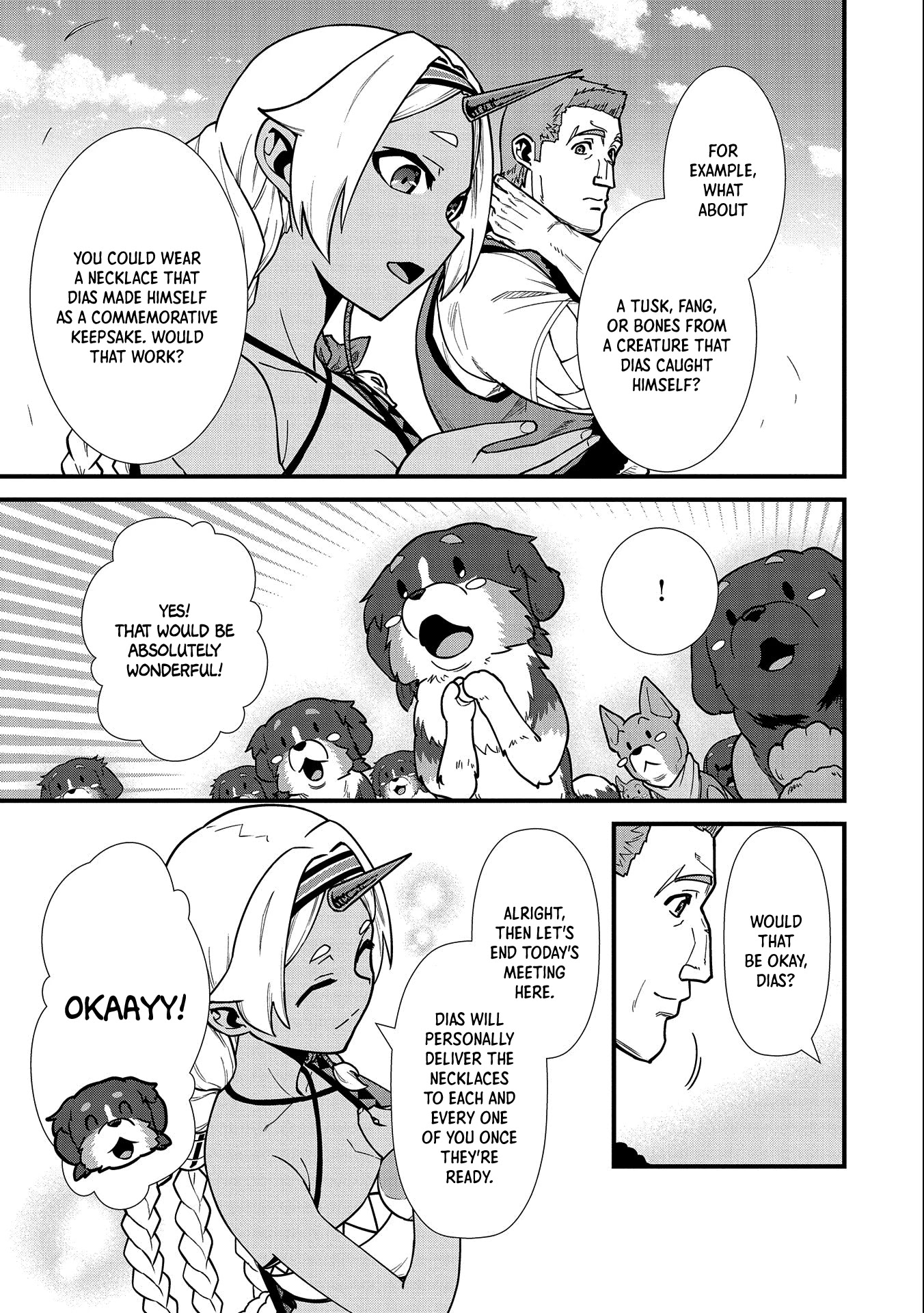 The Population Of The Frontier Owner Starts With 0. "Dias The Blue" And A Blue Horned Girl. Chapter 22 page 16 - Chapter 22