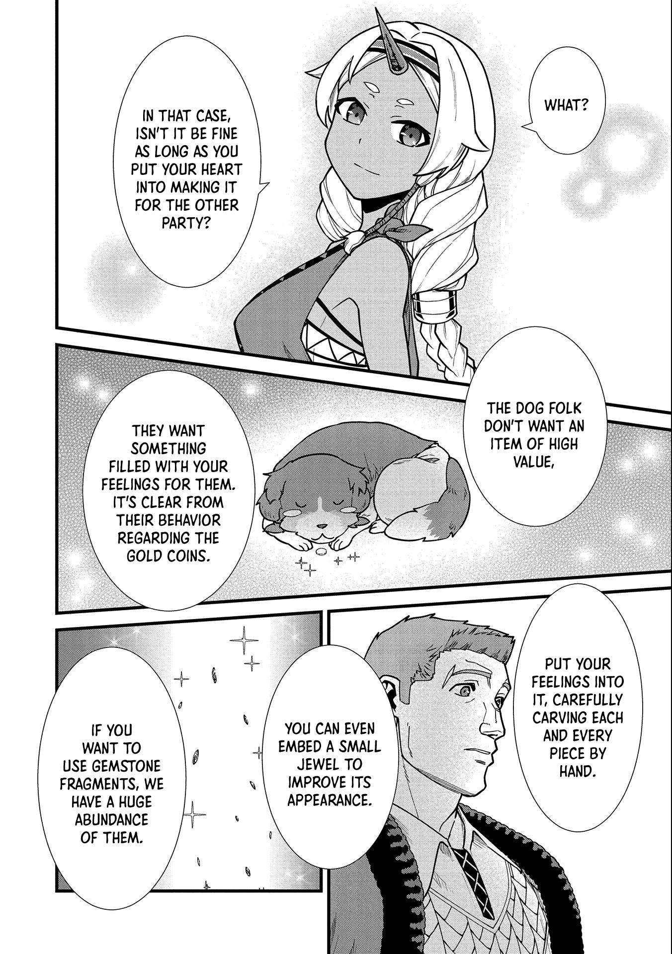 The Population Of The Frontier Owner Starts With 0. "Dias The Blue" And A Blue Horned Girl. Chapter 22 page 19 - Chapter 22