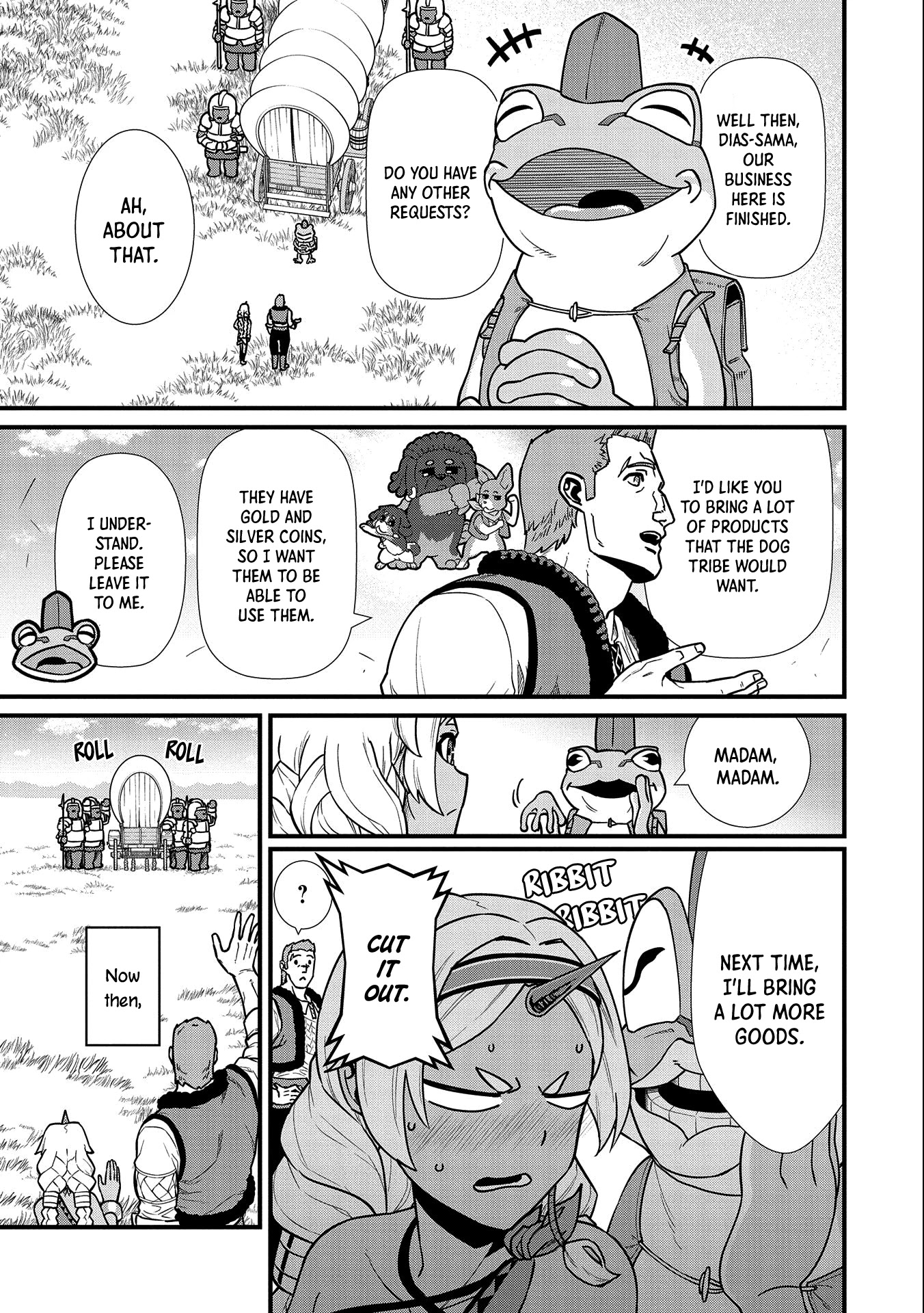 The Population Of The Frontier Owner Starts With 0. "Dias The Blue" And A Blue Horned Girl. Chapter 22 page 5 - Chapter 22