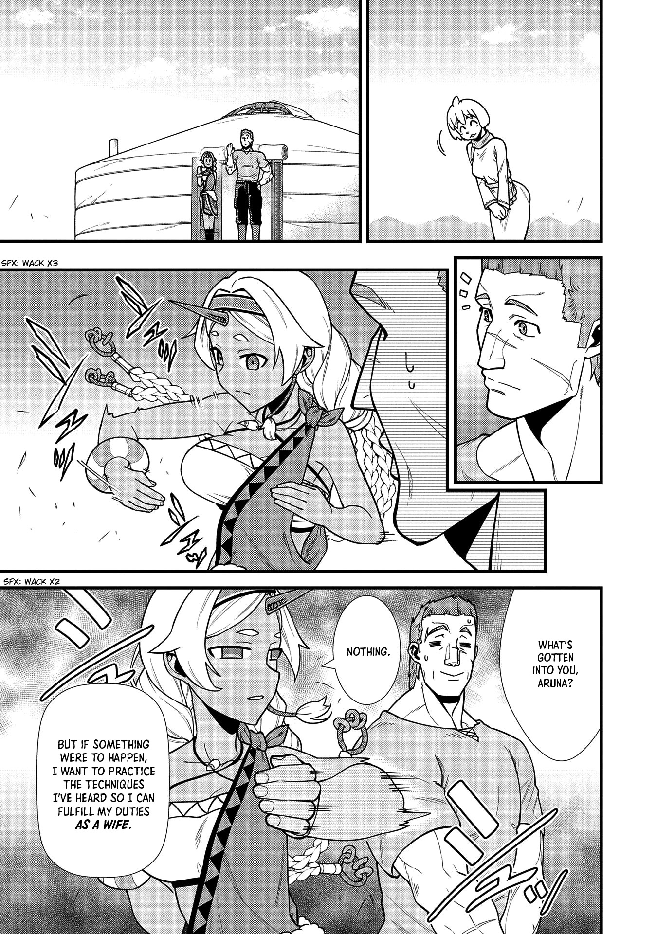 The Population Of The Frontier Owner Starts With 0. "Dias The Blue" And A Blue Horned Girl. Chapter 23 page 21 - Chapter 23