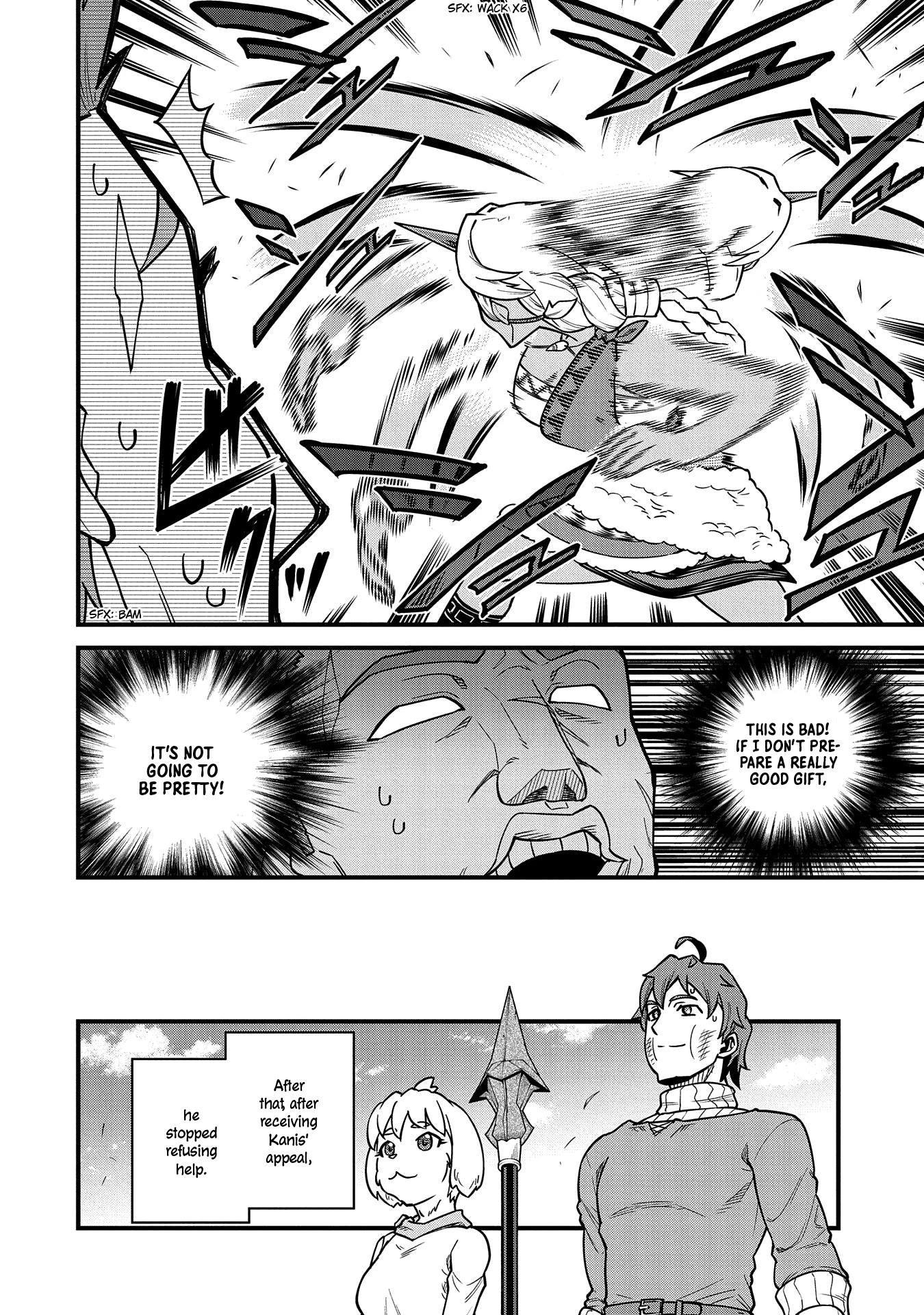 The Population Of The Frontier Owner Starts With 0. "Dias The Blue" And A Blue Horned Girl. Chapter 23 page 24 - Chapter 23
