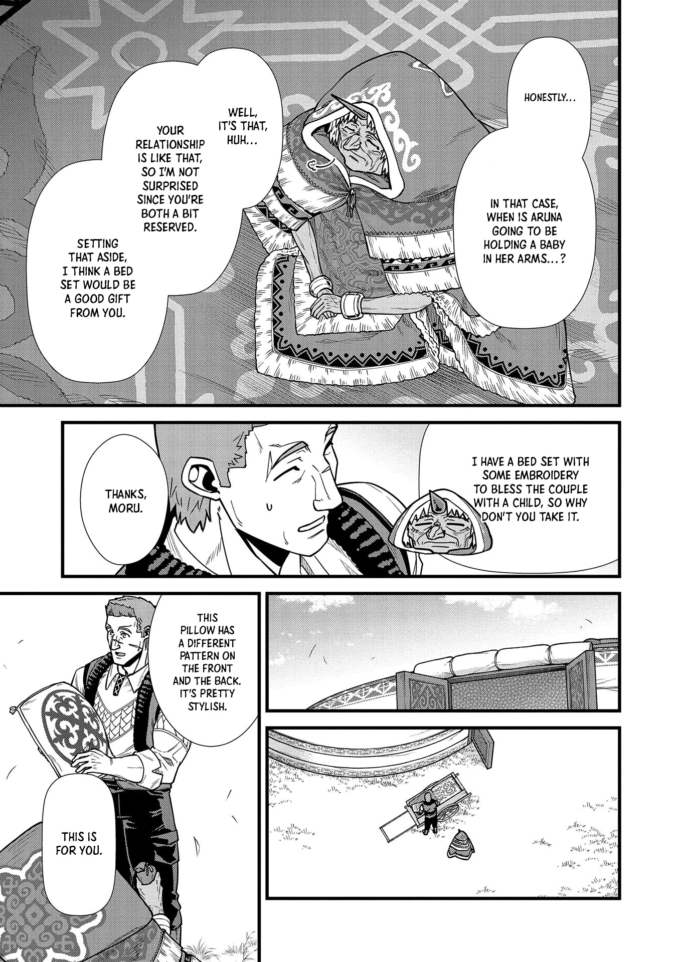 The Population Of The Frontier Owner Starts With 0. "Dias The Blue" And A Blue Horned Girl. Chapter 23 page 29 - Chapter 23