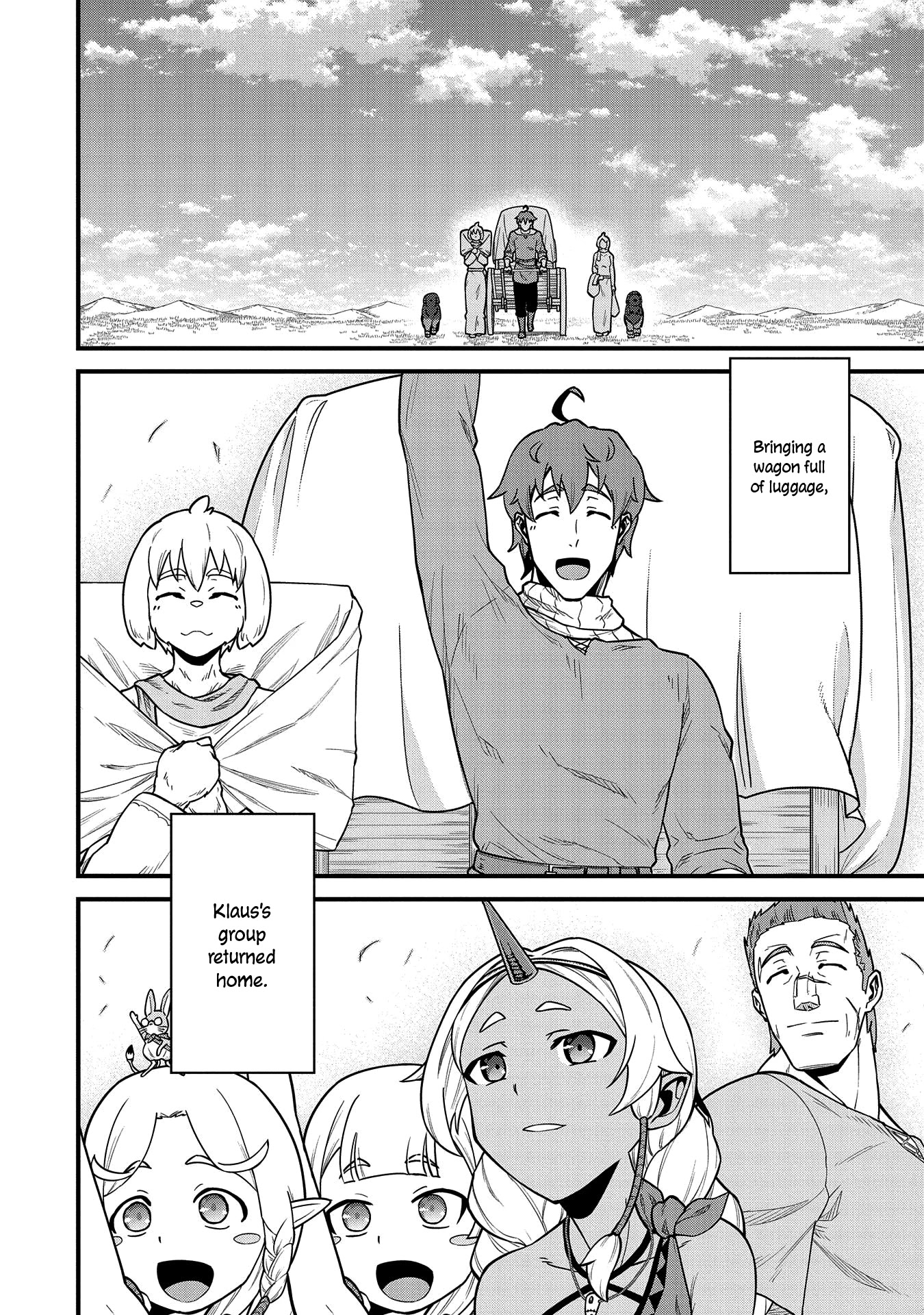 The Population Of The Frontier Owner Starts With 0. "Dias The Blue" And A Blue Horned Girl. Chapter 23 page 32 - Chapter 23
