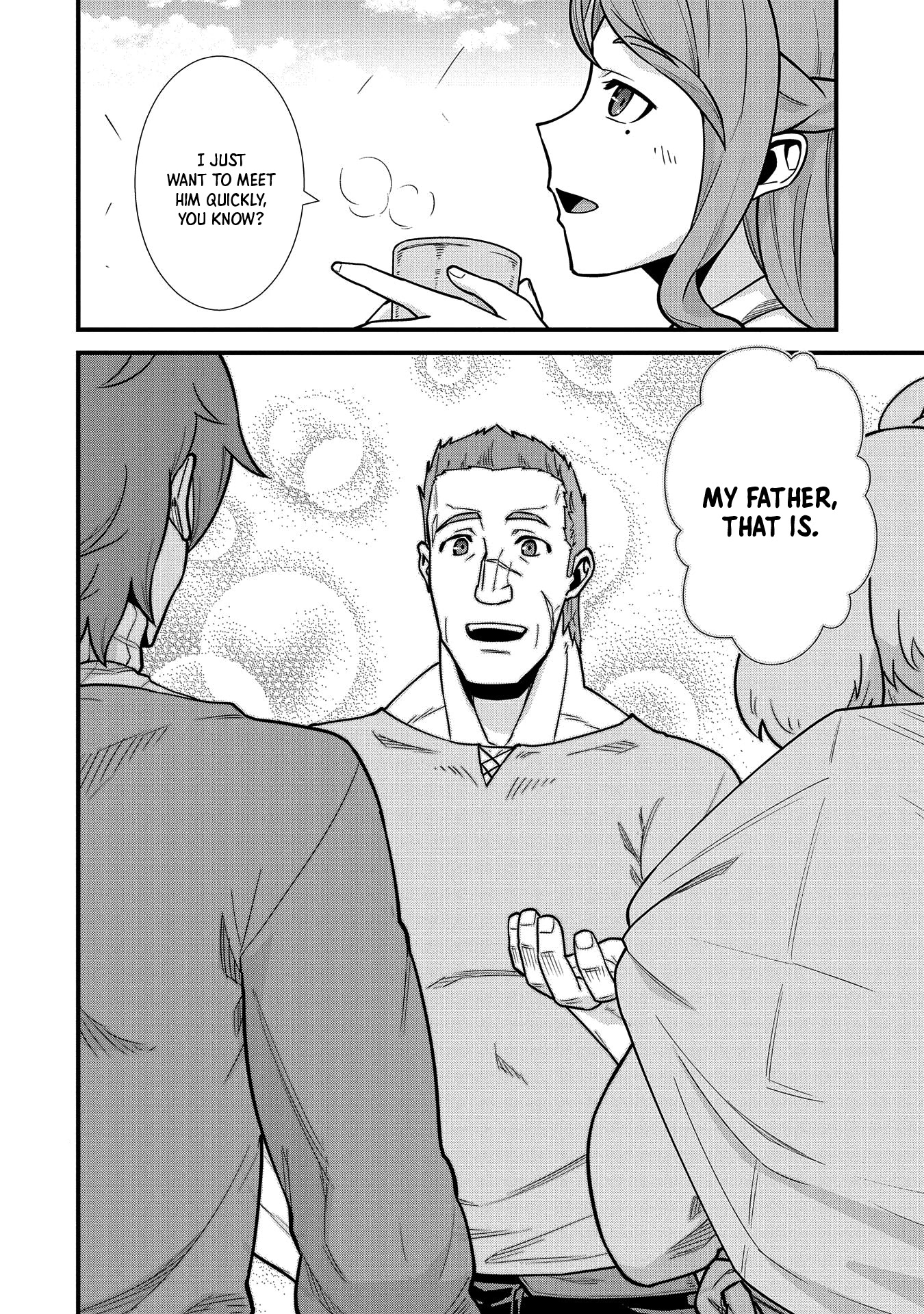 The Population Of The Frontier Owner Starts With 0. "Dias The Blue" And A Blue Horned Girl. Chapter 23 page 34 - Chapter 23