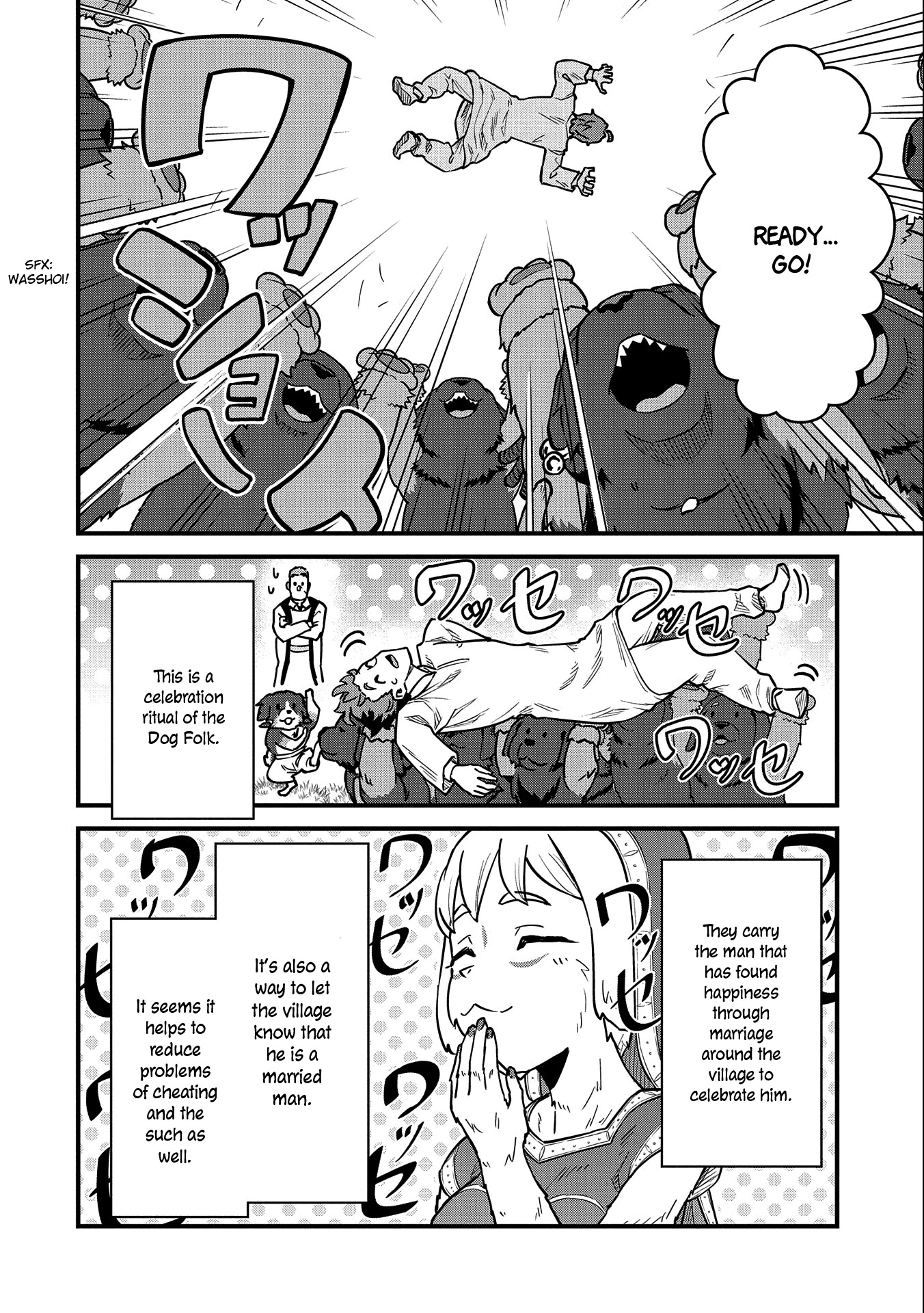 The Population Of The Frontier Owner Starts With 0. "Dias The Blue" And A Blue Horned Girl. Chapter 24 page 17 - Chapter 24