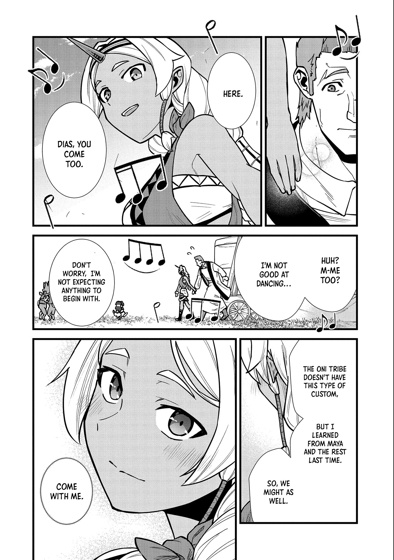 The Population Of The Frontier Owner Starts With 0. "Dias The Blue" And A Blue Horned Girl. Chapter 24 page 23 - Chapter 24