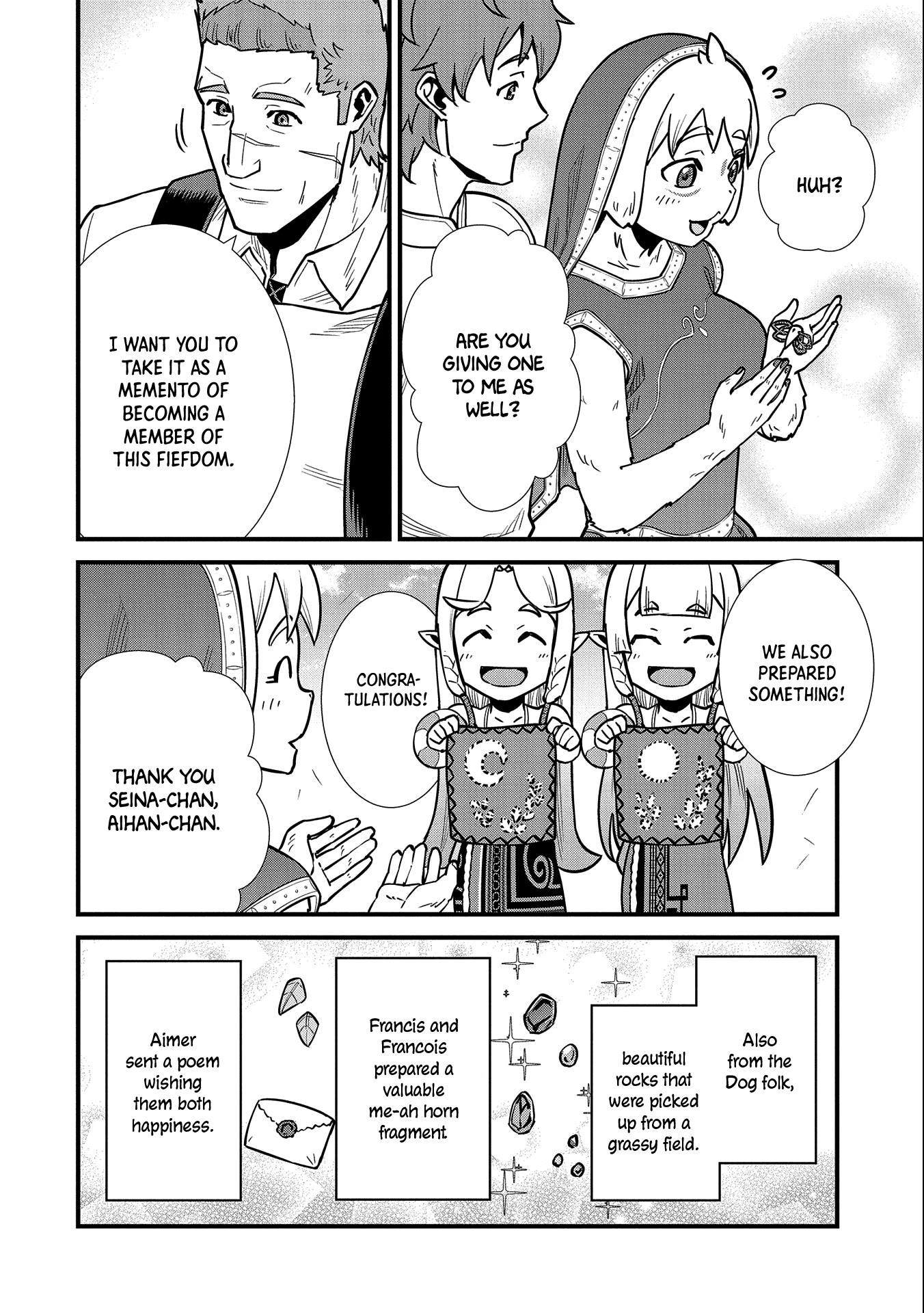 The Population Of The Frontier Owner Starts With 0. "Dias The Blue" And A Blue Horned Girl. Chapter 24 page 29 - Chapter 24
