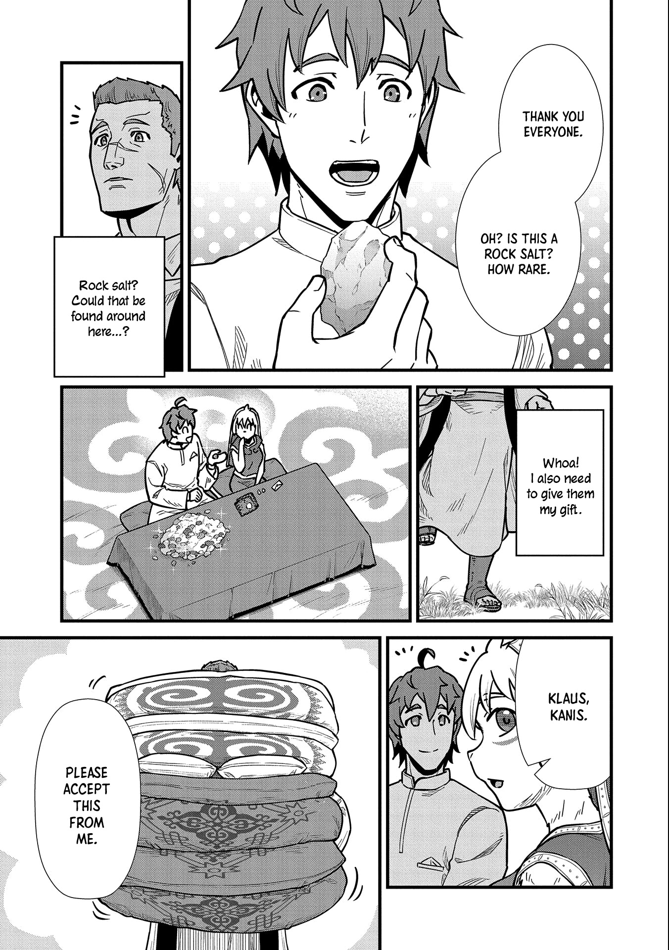 The Population Of The Frontier Owner Starts With 0. "Dias The Blue" And A Blue Horned Girl. Chapter 24 page 30 - Chapter 24