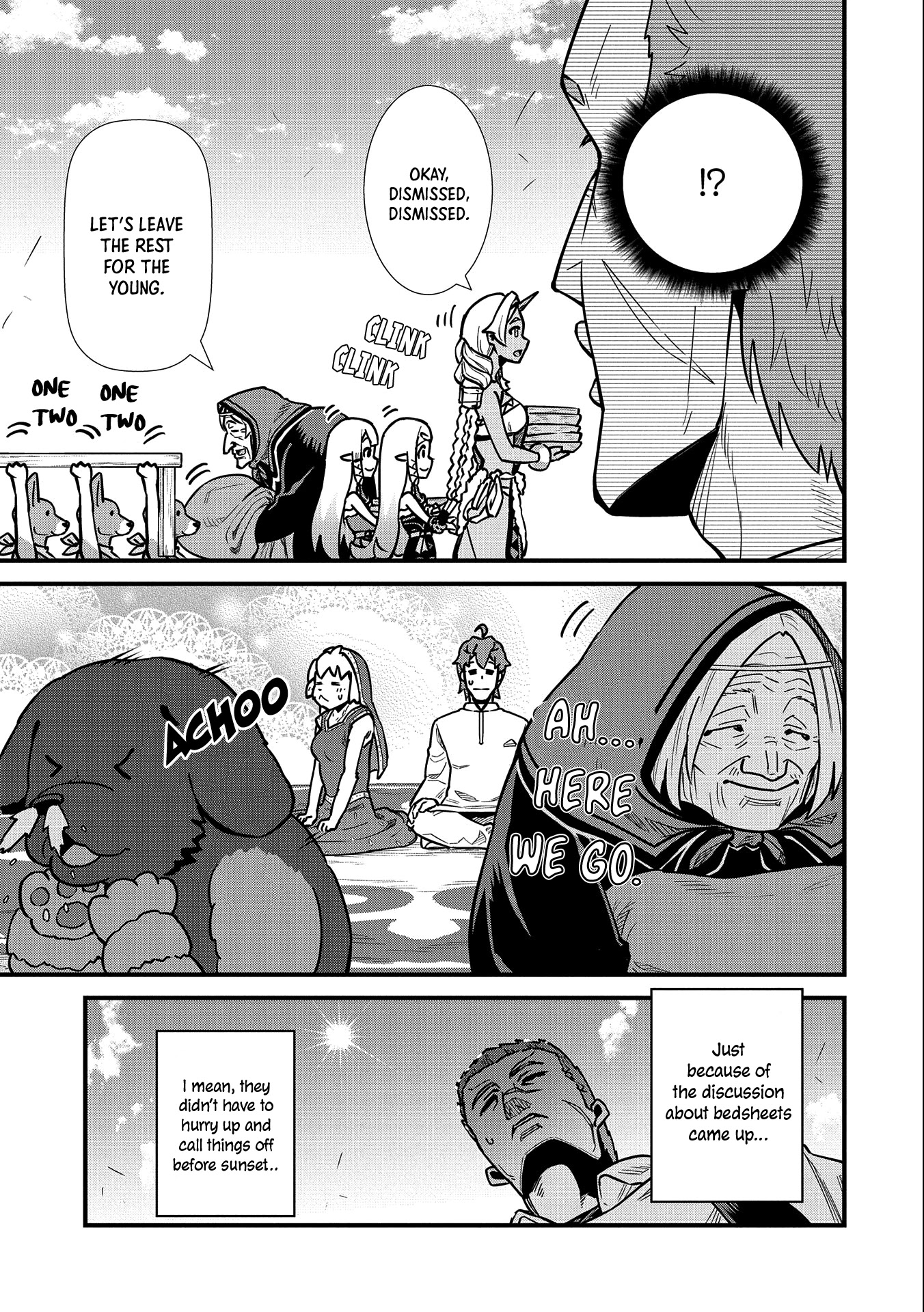 The Population Of The Frontier Owner Starts With 0. "Dias The Blue" And A Blue Horned Girl. Chapter 24 page 32 - Chapter 24