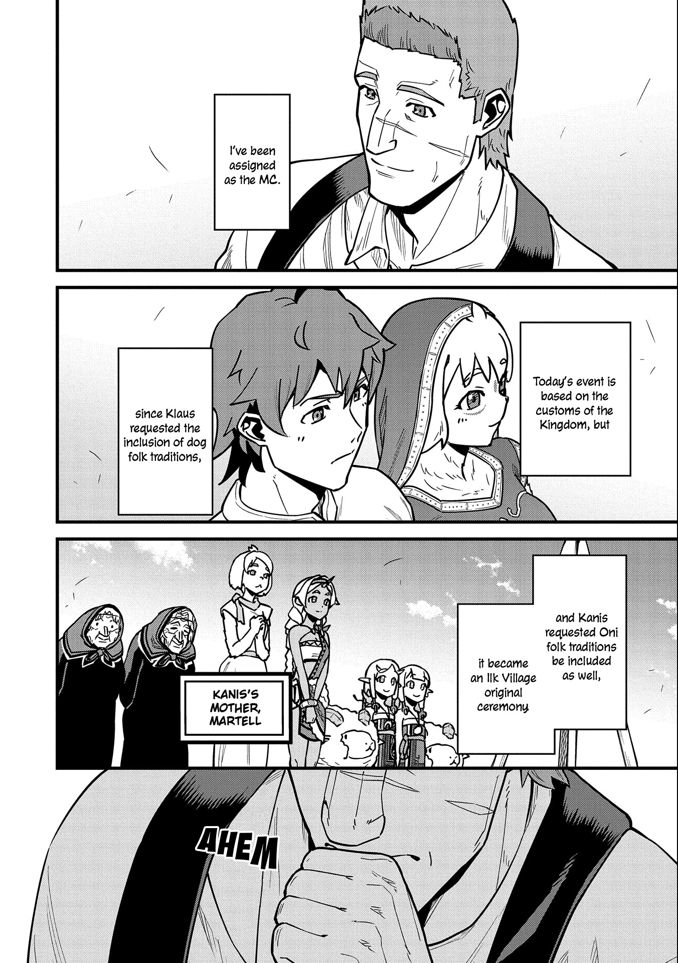 The Population Of The Frontier Owner Starts With 0. "Dias The Blue" And A Blue Horned Girl. Chapter 24 page 7 - Chapter 24