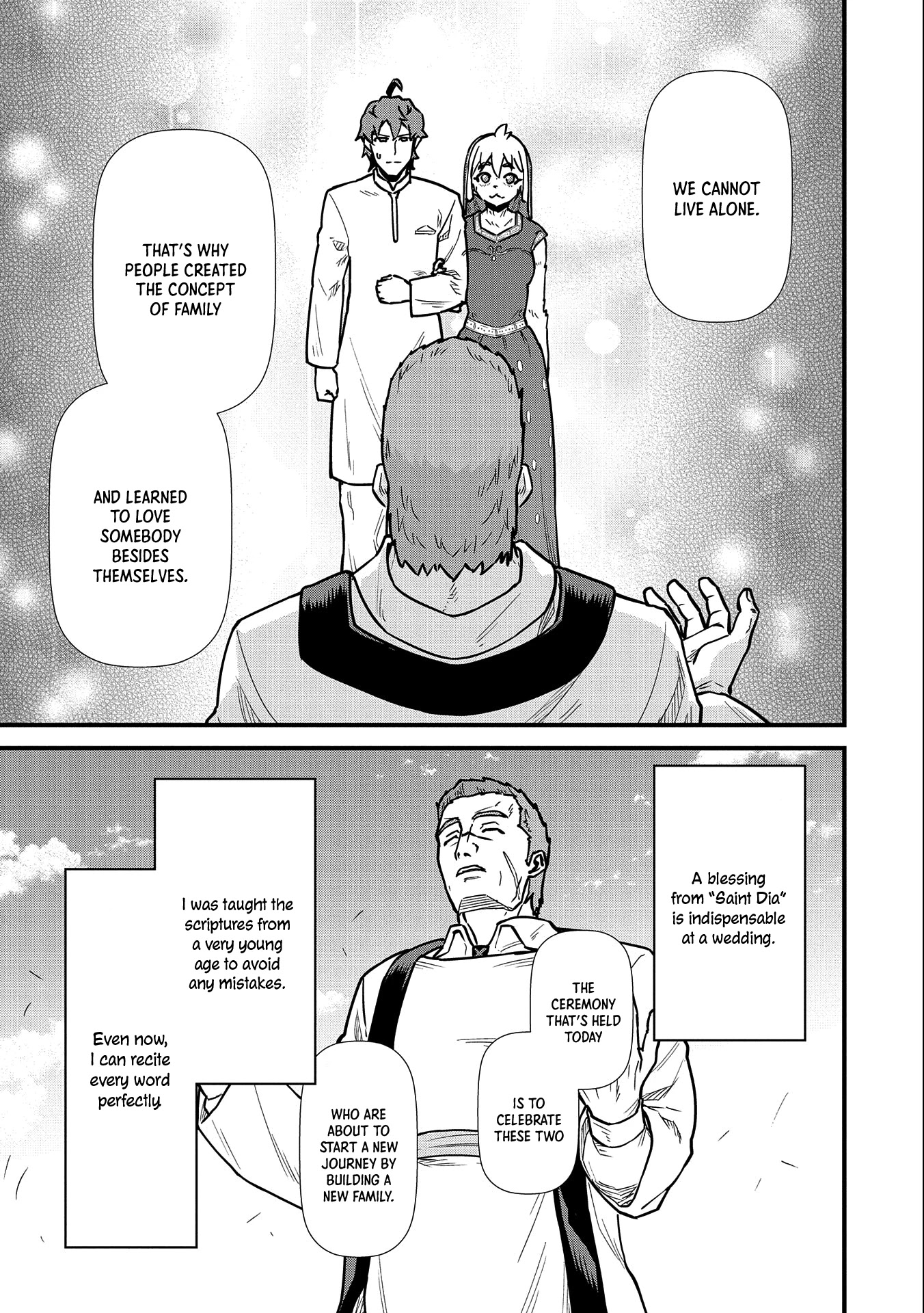 The Population Of The Frontier Owner Starts With 0. "Dias The Blue" And A Blue Horned Girl. Chapter 24 page 8 - Chapter 24