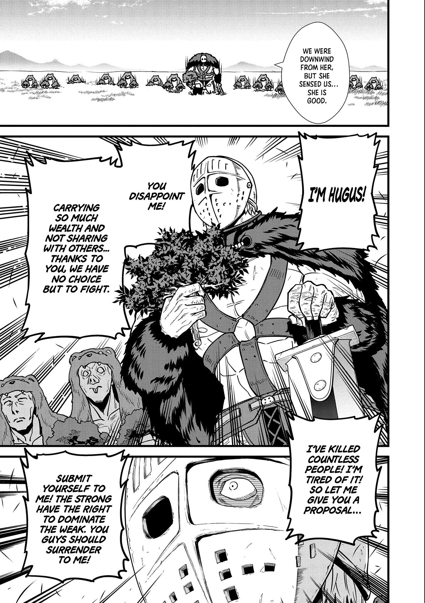 The Population Of The Frontier Owner Starts With 0. "Dias The Blue" And A Blue Horned Girl. Chapter 25 page 14 - Chapter 25