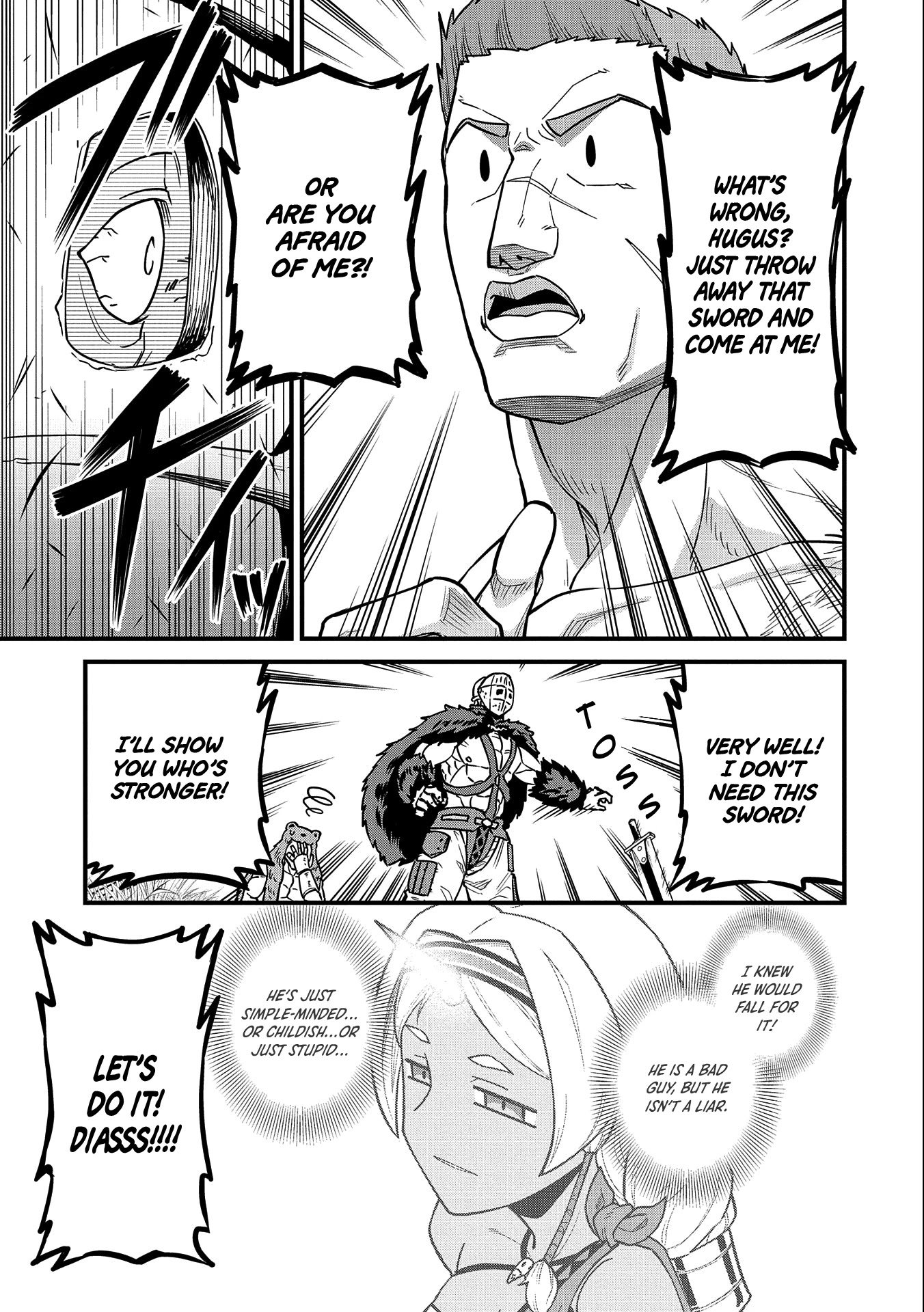 The Population Of The Frontier Owner Starts With 0. "Dias The Blue" And A Blue Horned Girl. Chapter 25 page 18 - Chapter 25
