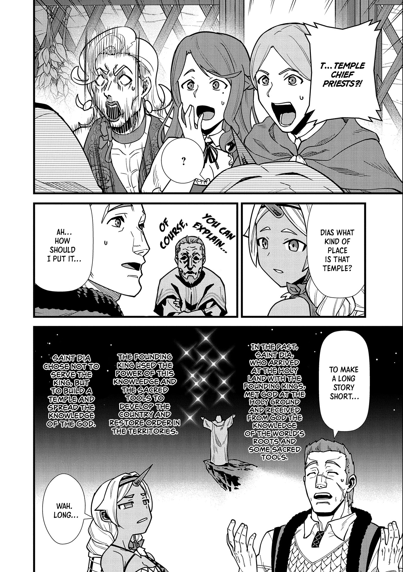 The Population Of The Frontier Owner Starts With 0. "Dias The Blue" And A Blue Horned Girl. Chapter 25 page 29 - Chapter 25