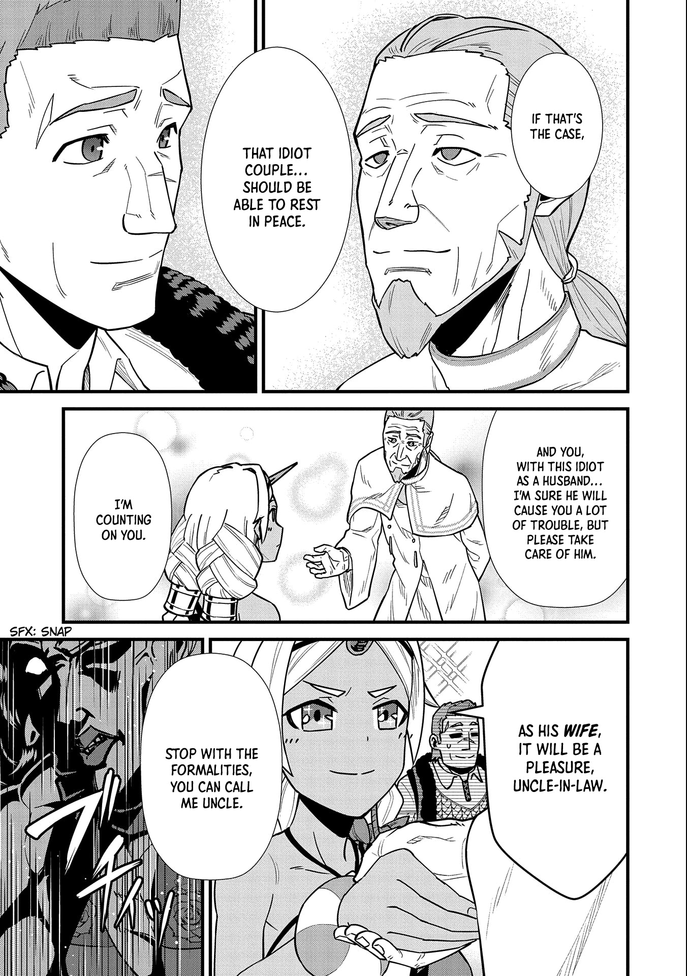 The Population Of The Frontier Owner Starts With 0. "Dias The Blue" And A Blue Horned Girl. Chapter 25 page 34 - Chapter 25