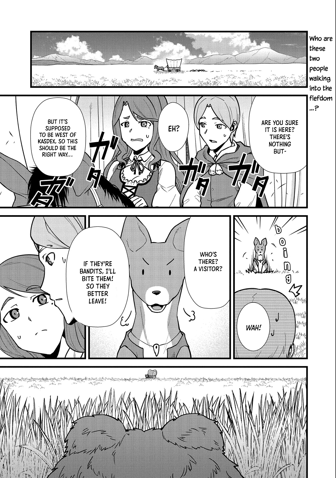 The Population Of The Frontier Owner Starts With 0. "Dias The Blue" And A Blue Horned Girl. Chapter 25 page 4 - Chapter 25