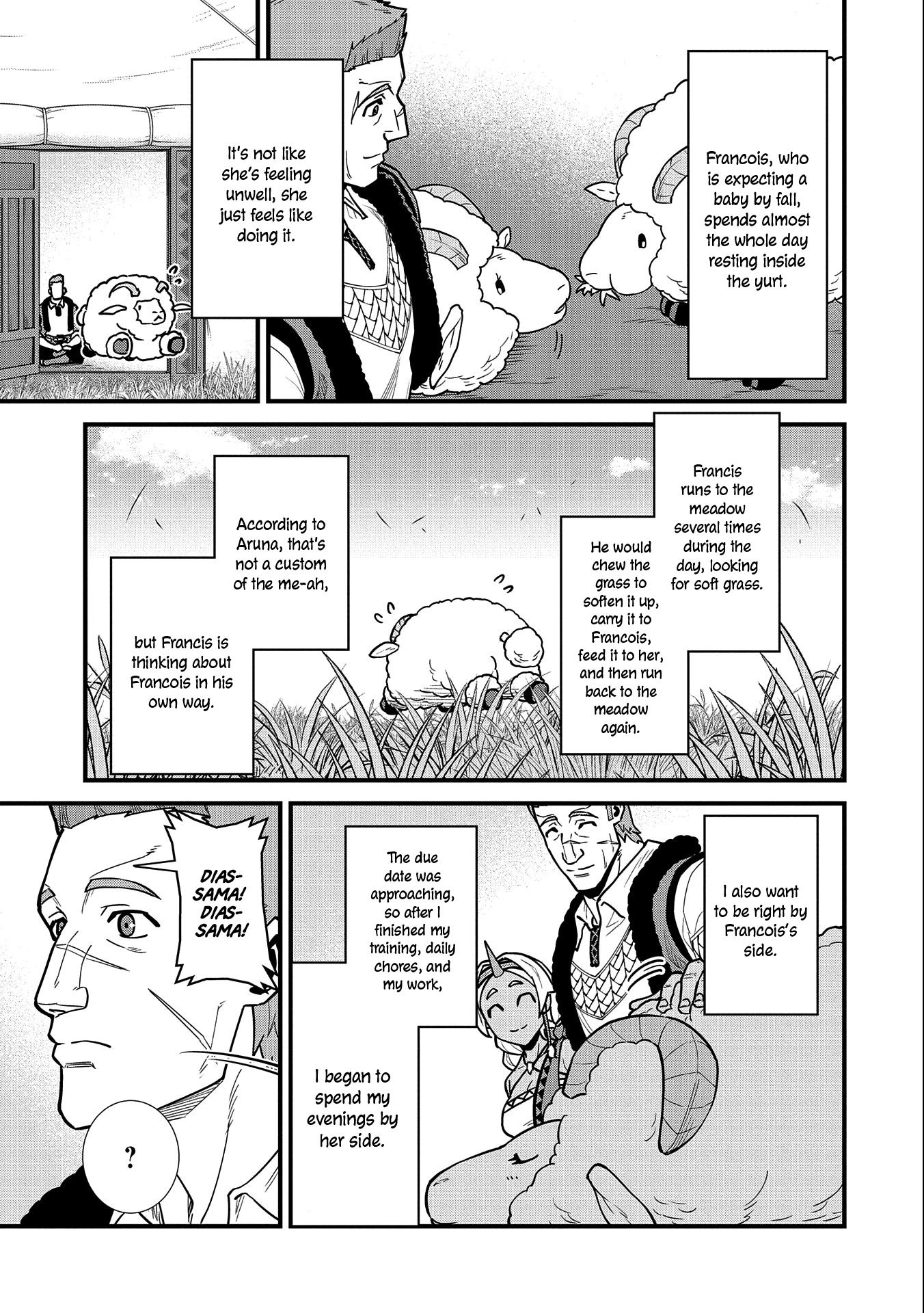 The Population Of The Frontier Owner Starts With 0. "Dias The Blue" And A Blue Horned Girl. Chapter 25 page 6 - Chapter 25