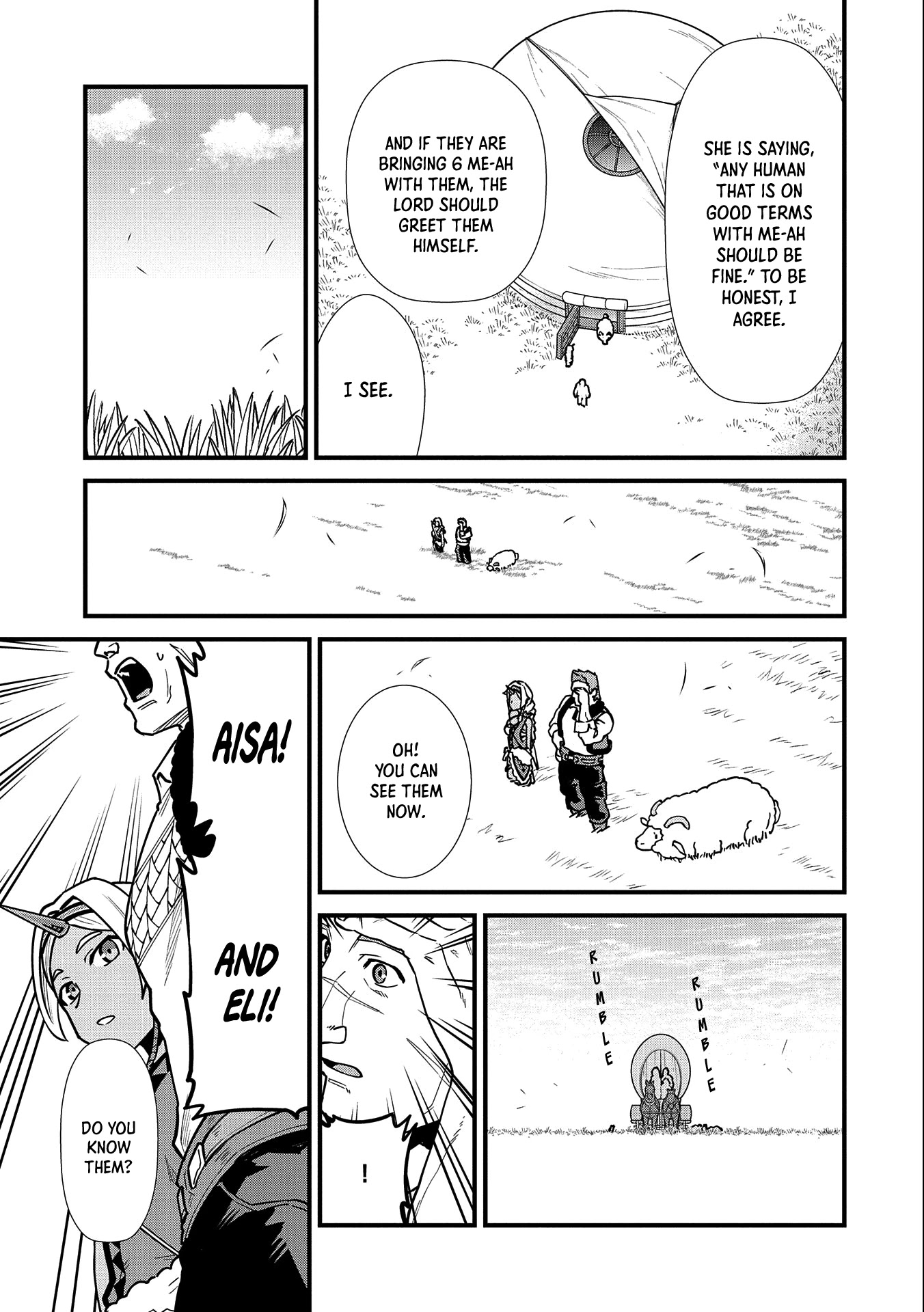 The Population Of The Frontier Owner Starts With 0. "Dias The Blue" And A Blue Horned Girl. Chapter 25 page 8 - Chapter 25