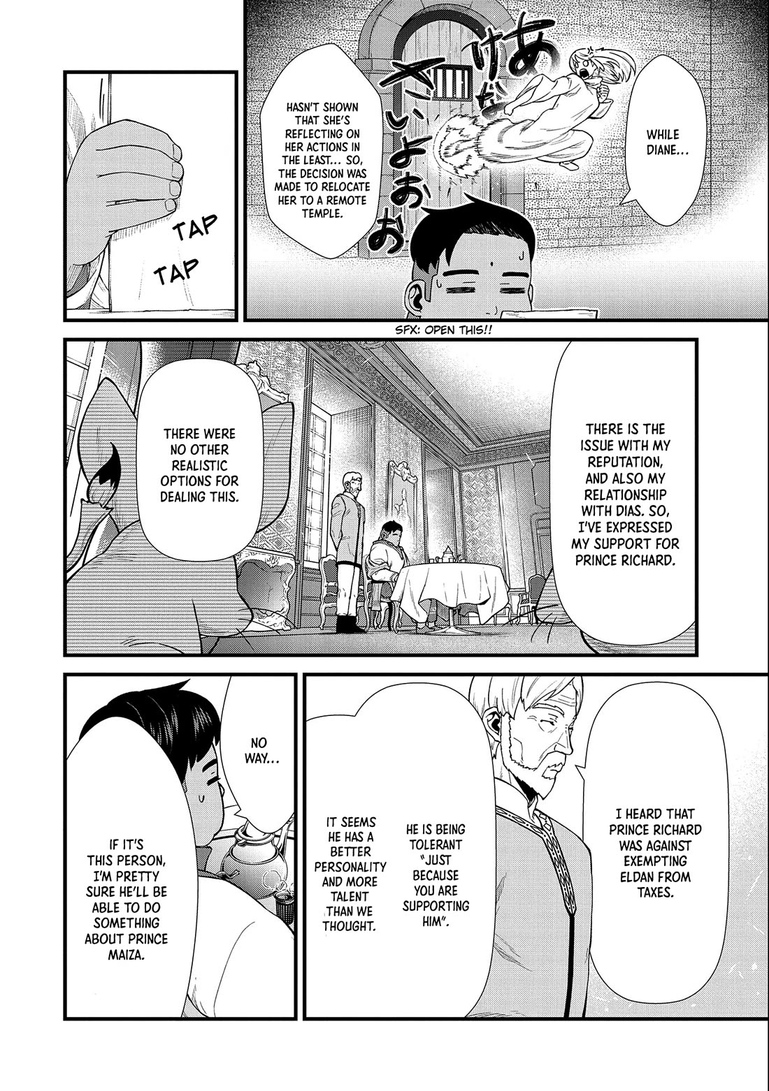 The Population Of The Frontier Owner Starts With 0. "Dias The Blue" And A Blue Horned Girl. Chapter 26 page 3 - Chapter 26