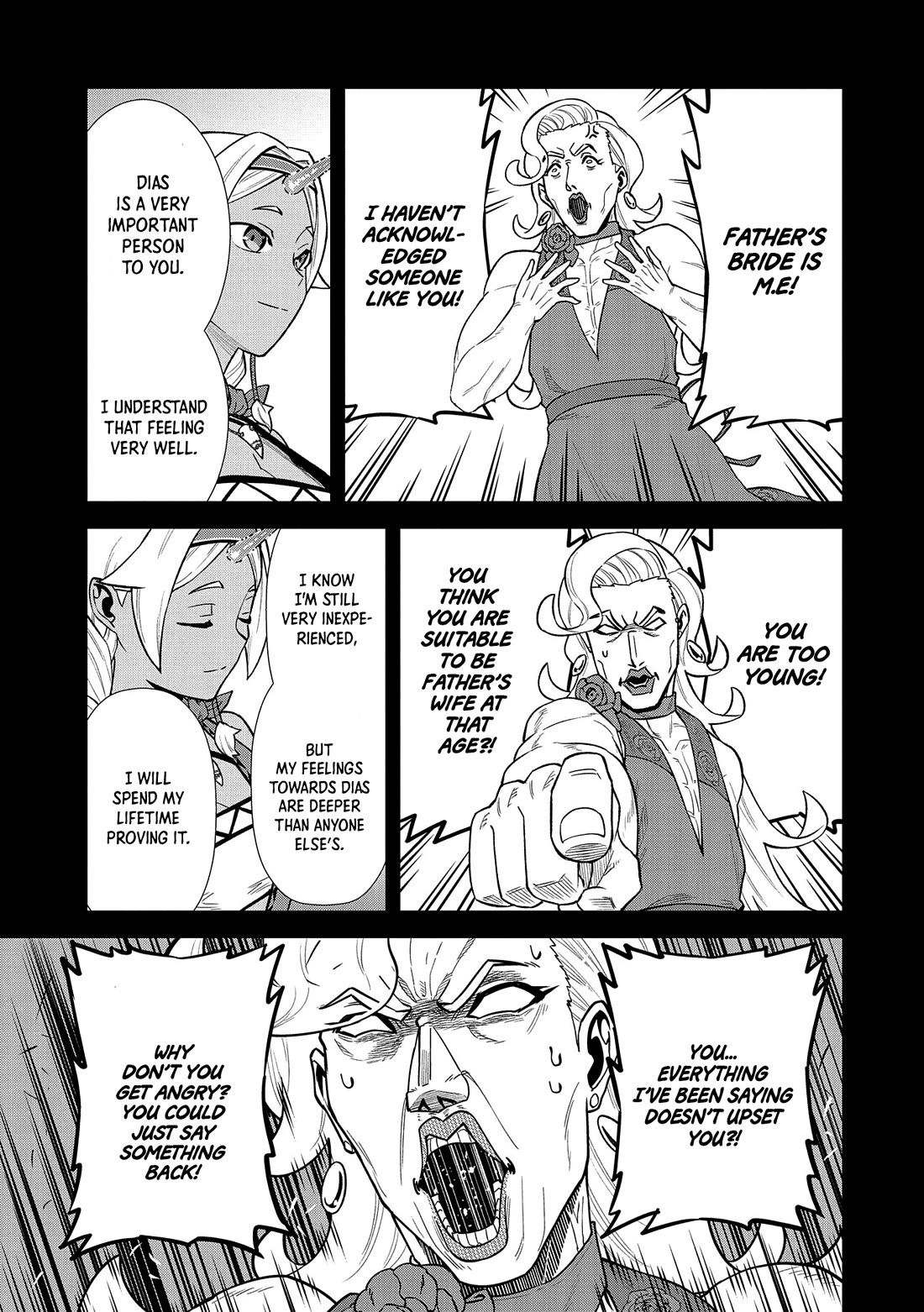 The Population Of The Frontier Owner Starts With 0. "Dias The Blue" And A Blue Horned Girl. Chapter 26 page 8 - Chapter 26
